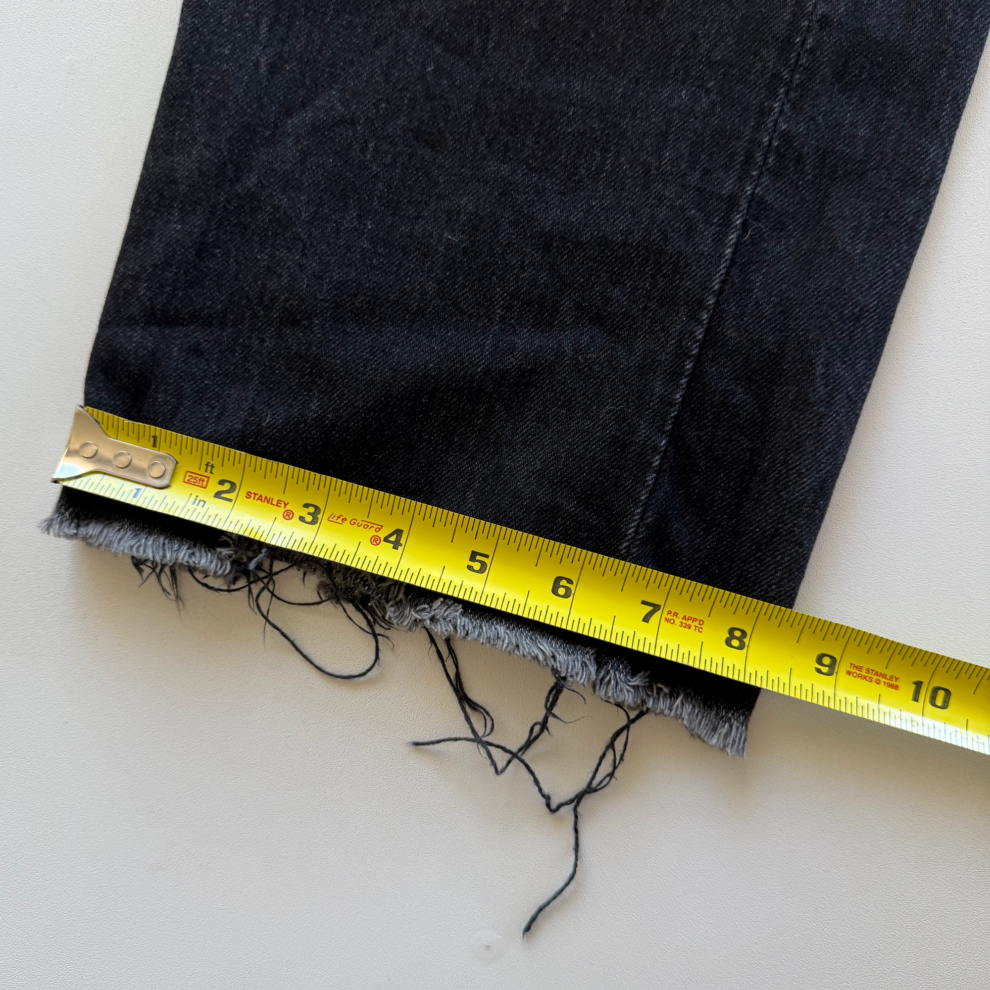 Orslow x Blue Owl 105 Black Stone Wash Selvedge Denim