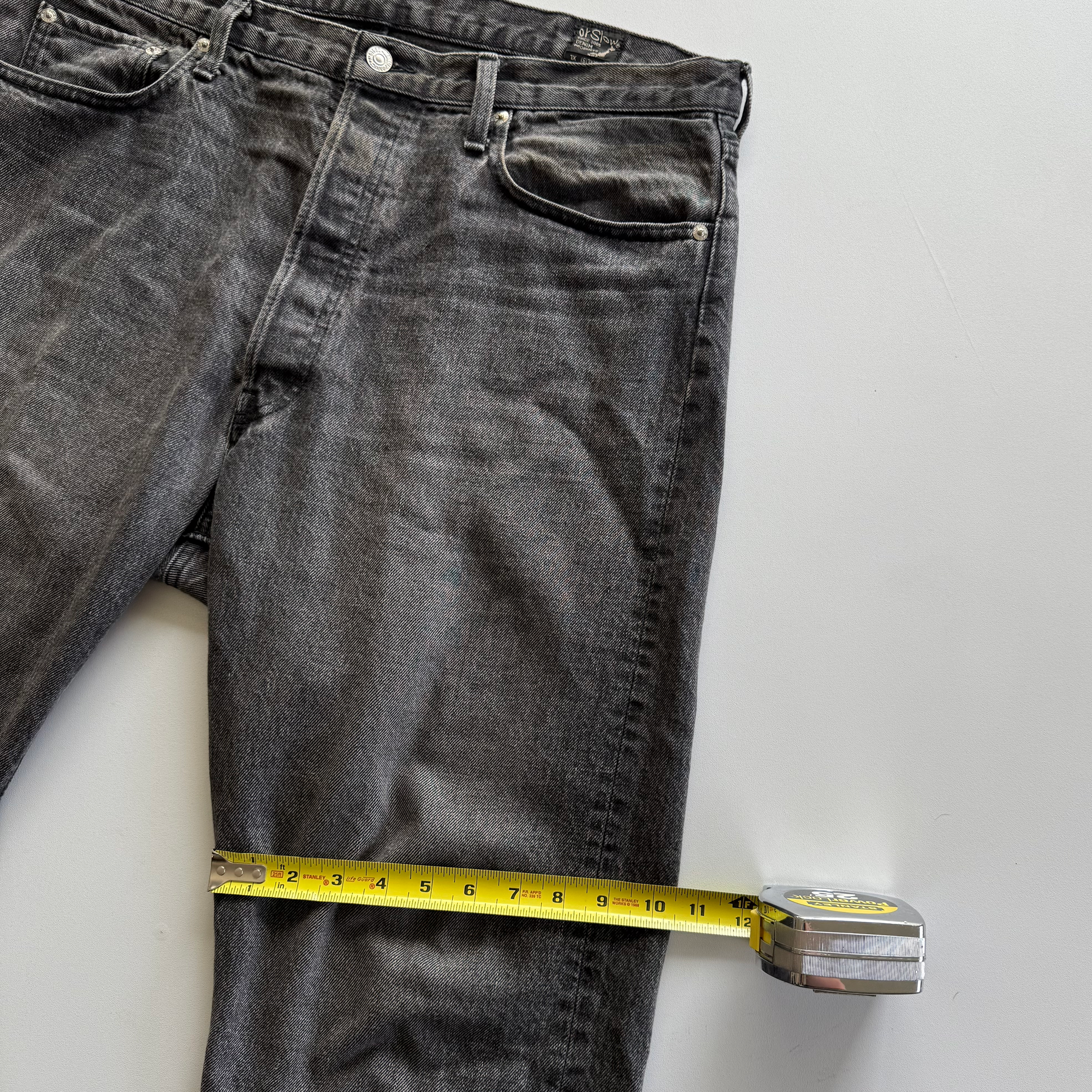 Orslow 105 Grey Denim Jeans