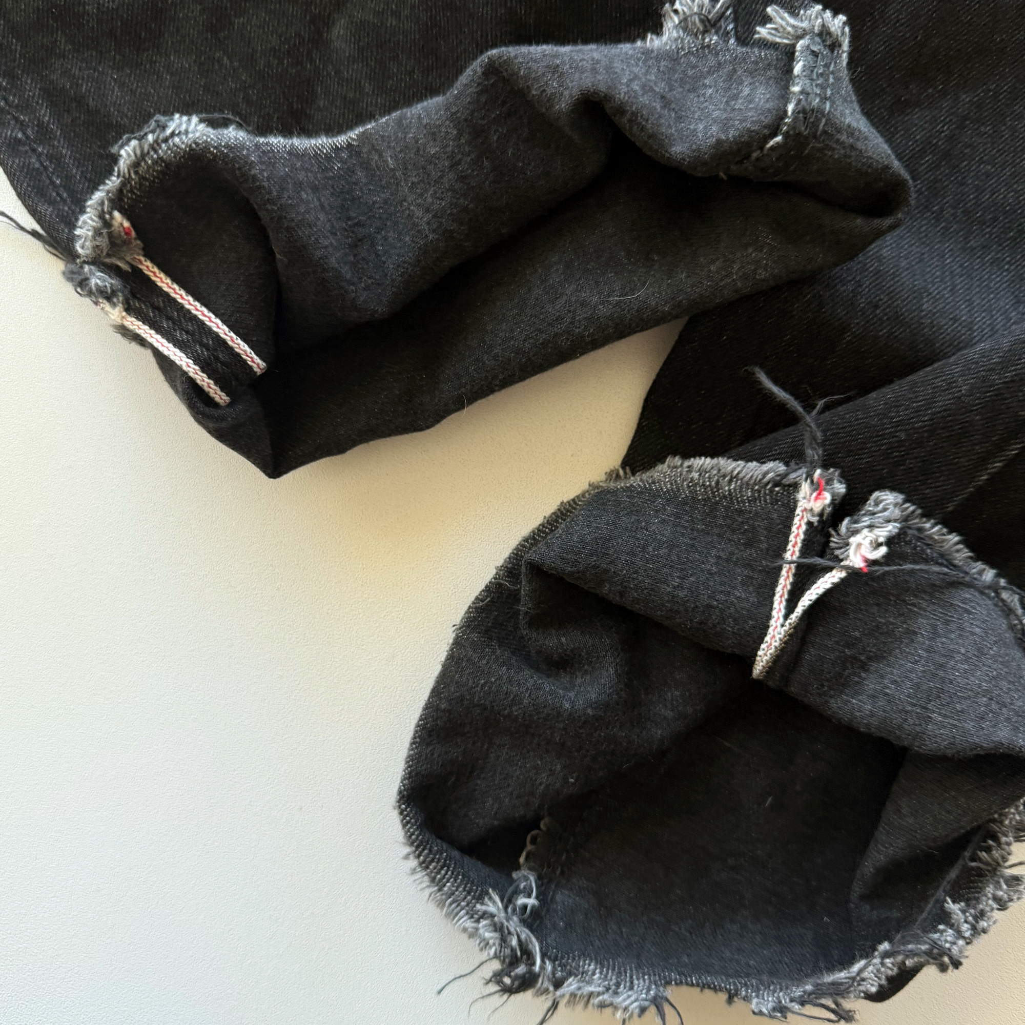 Orslow x Blue Owl 105 Black Stone Wash Selvedge Denim