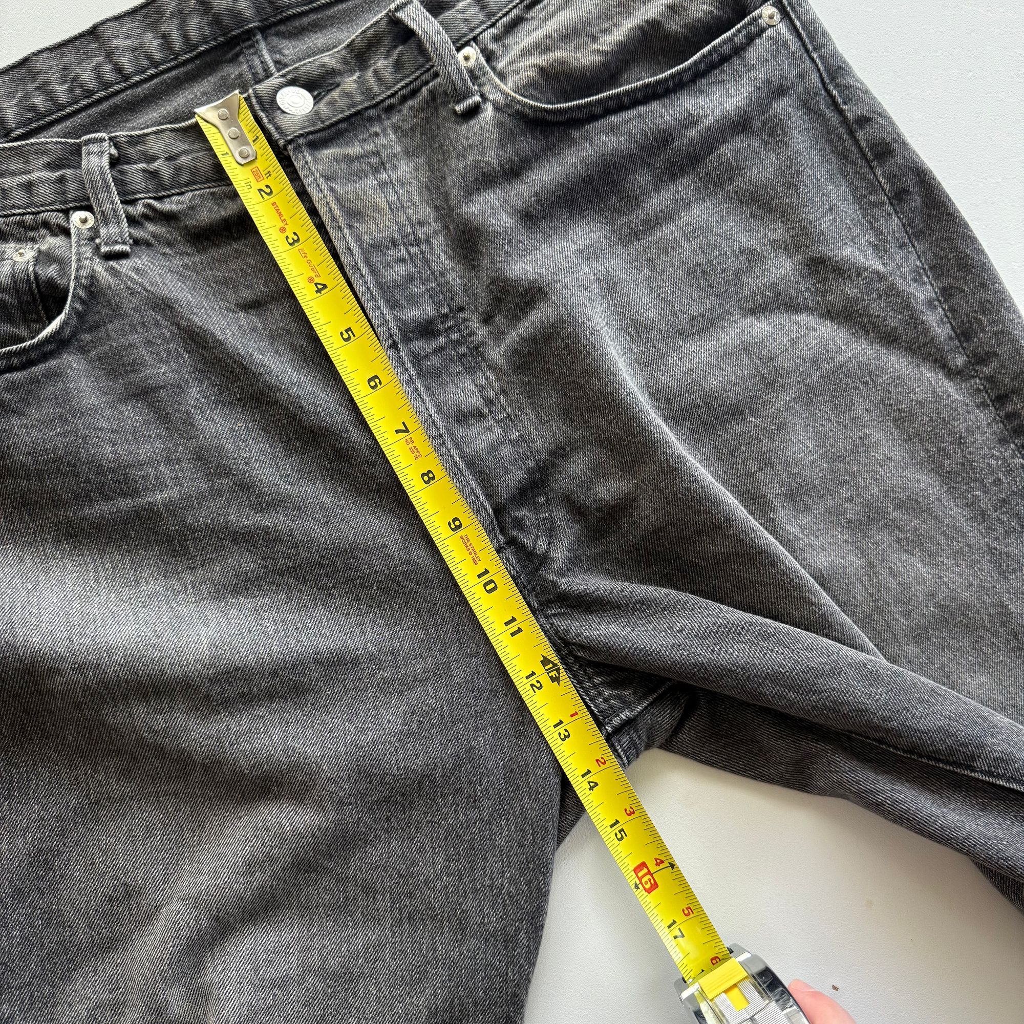 Orslow 105 Grey Denim Jeans