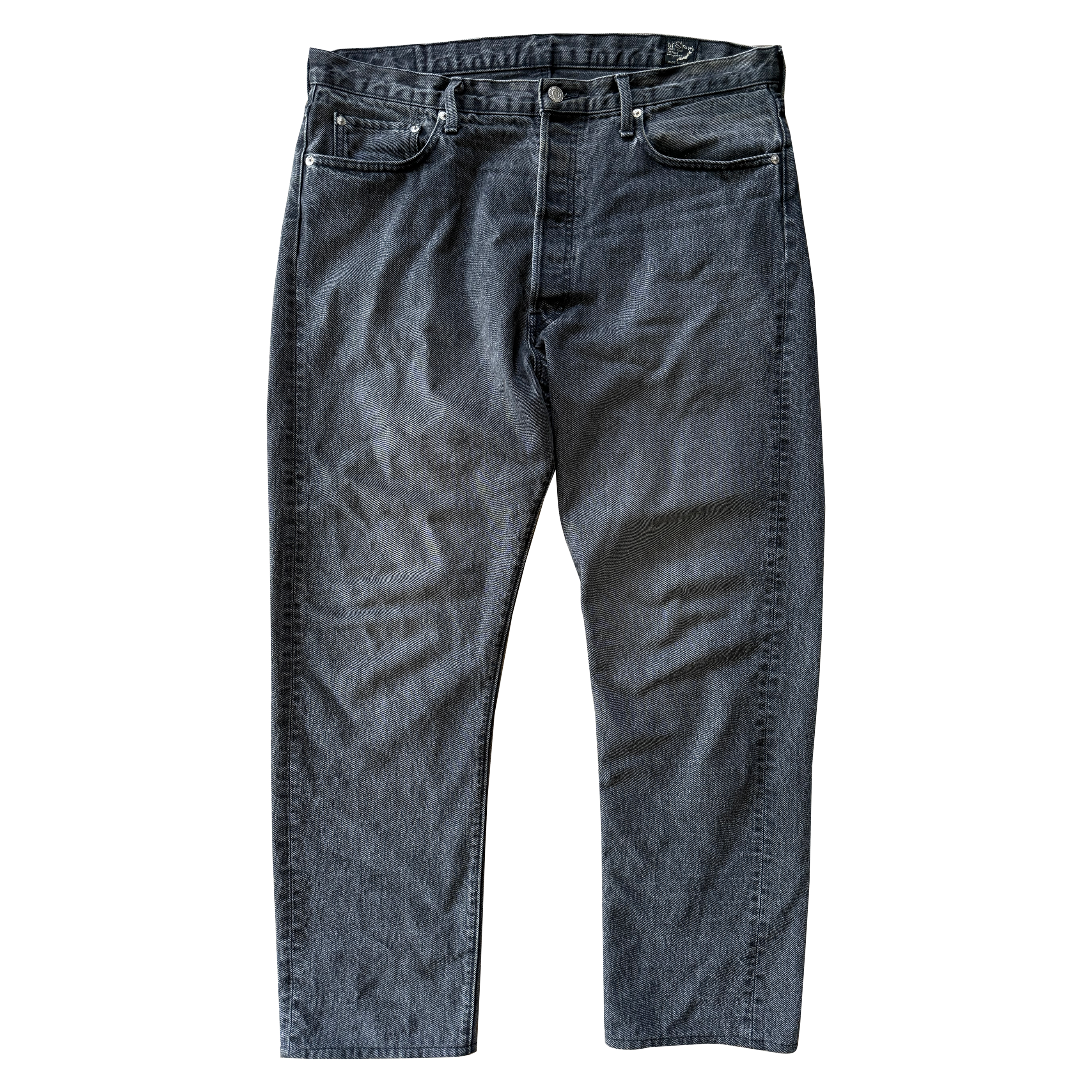 Orslow 105 Grey Denim Jeans