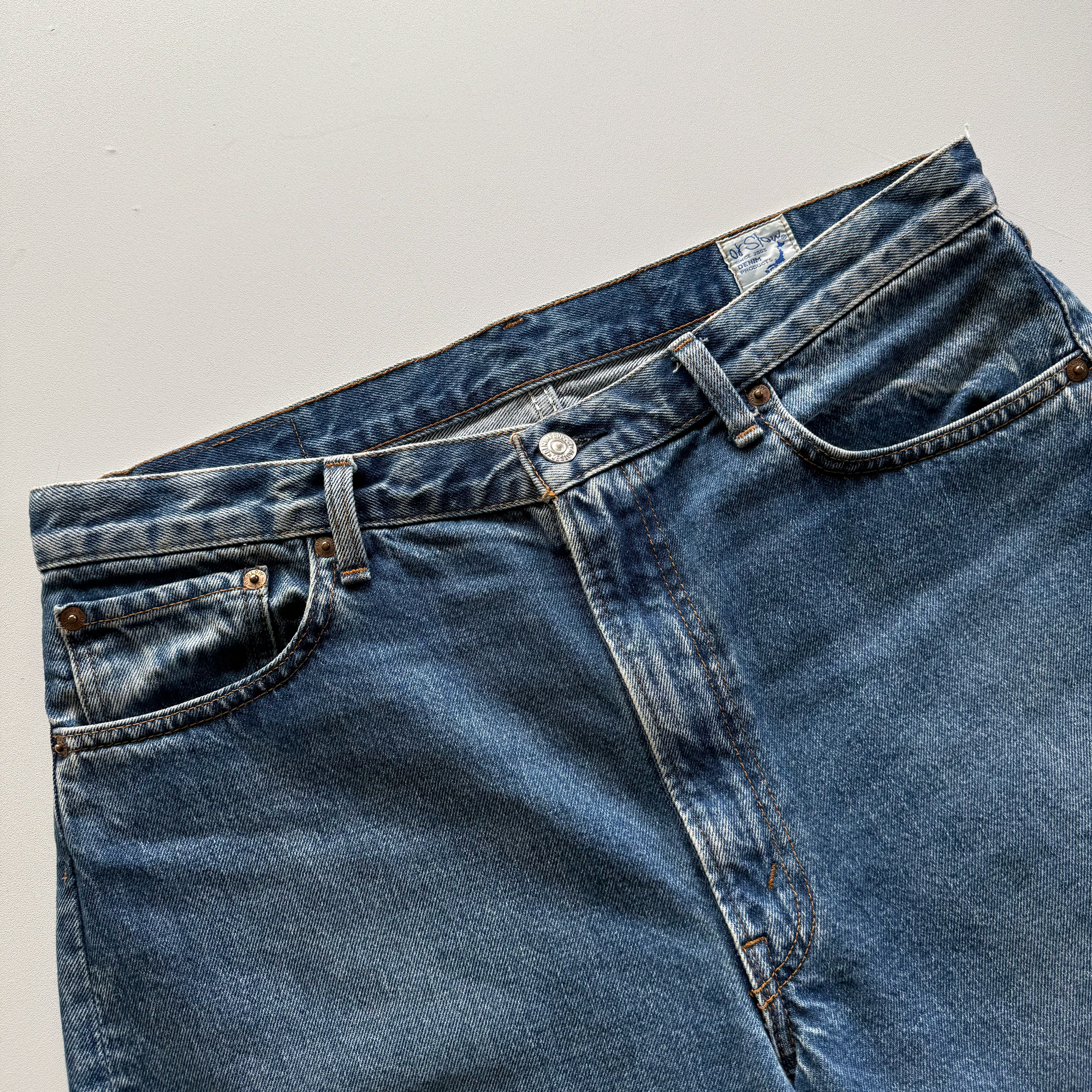 Orslow Super Dad's Denim Shorts