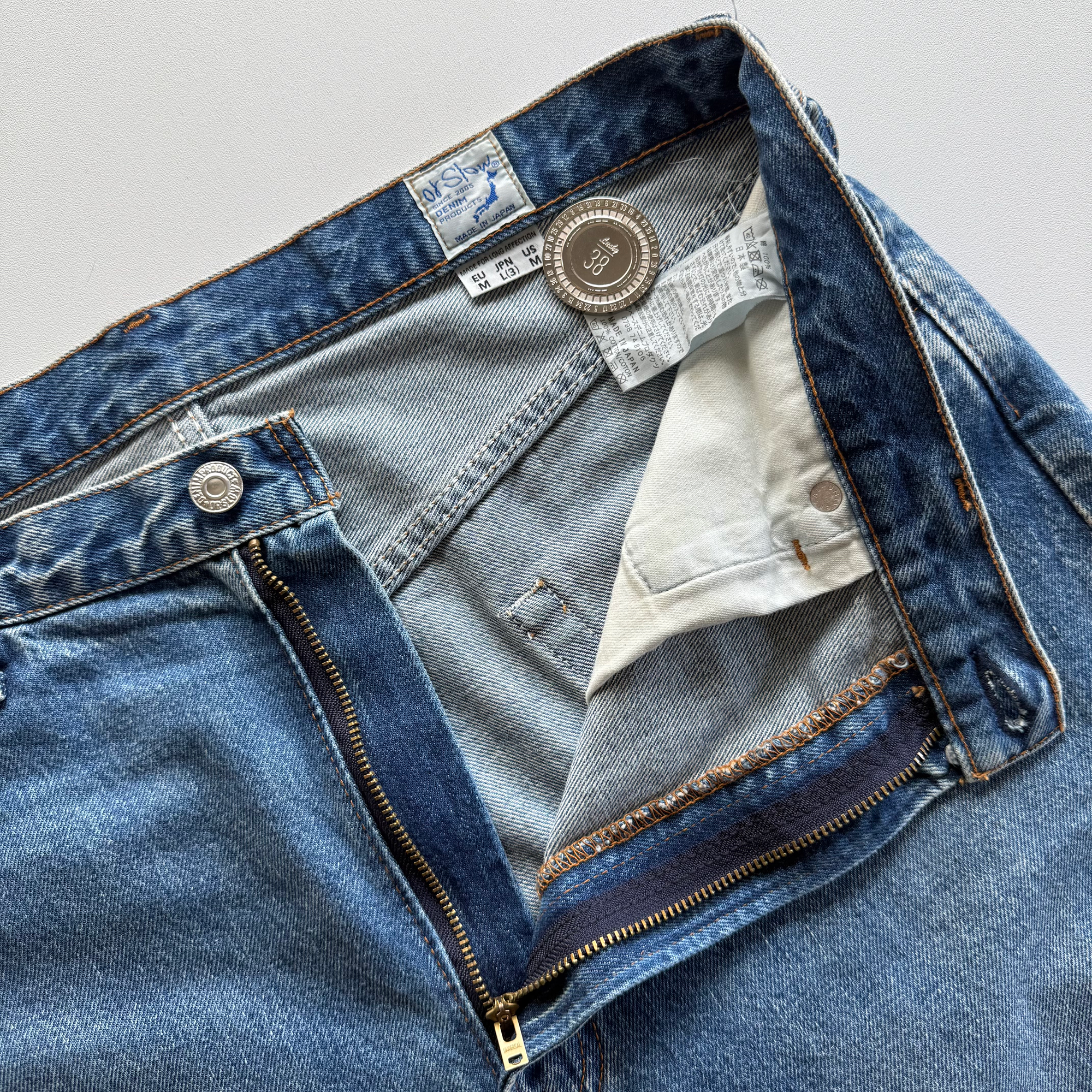 Orslow Super Dad's Denim Shorts
