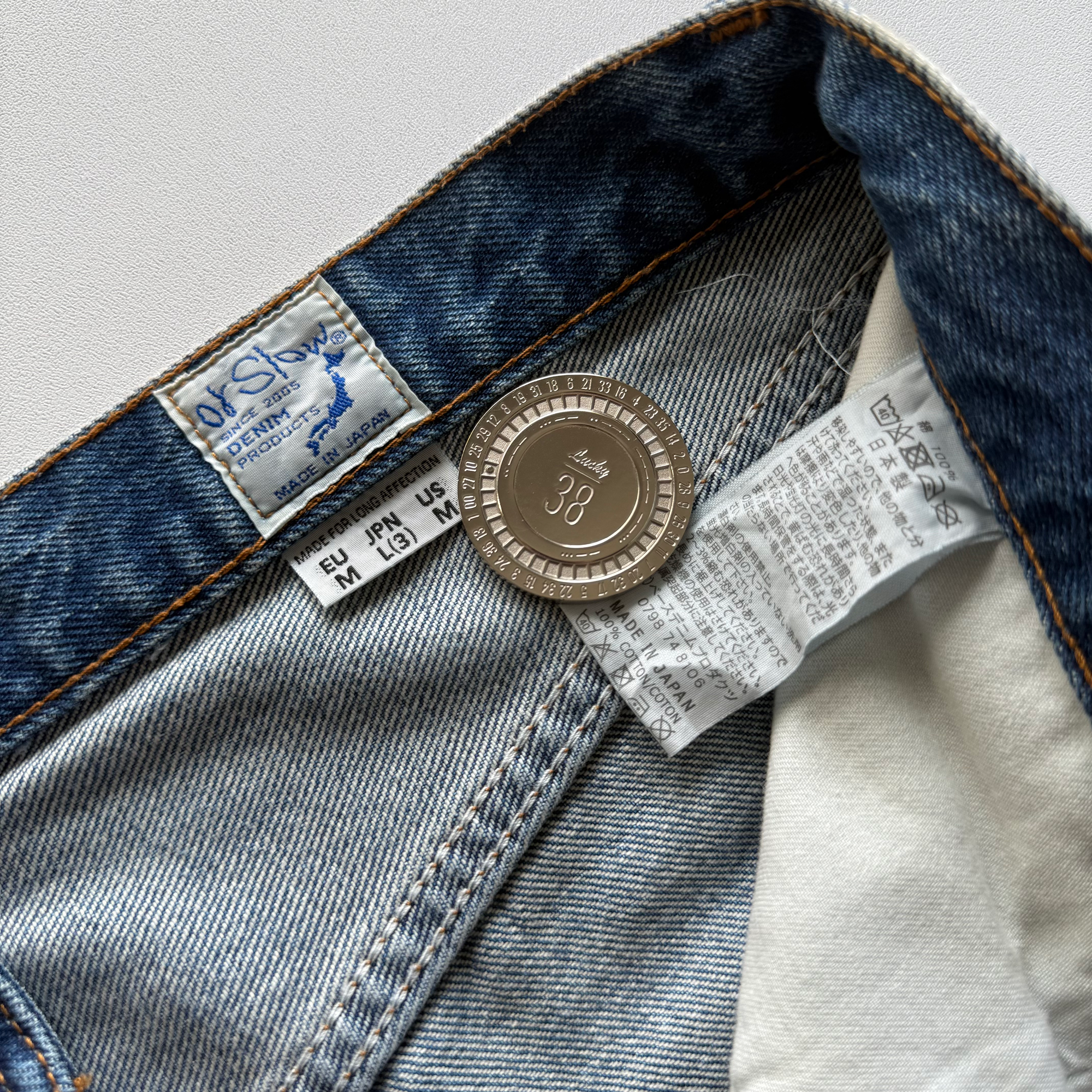 Orslow Super Dad's Denim Shorts