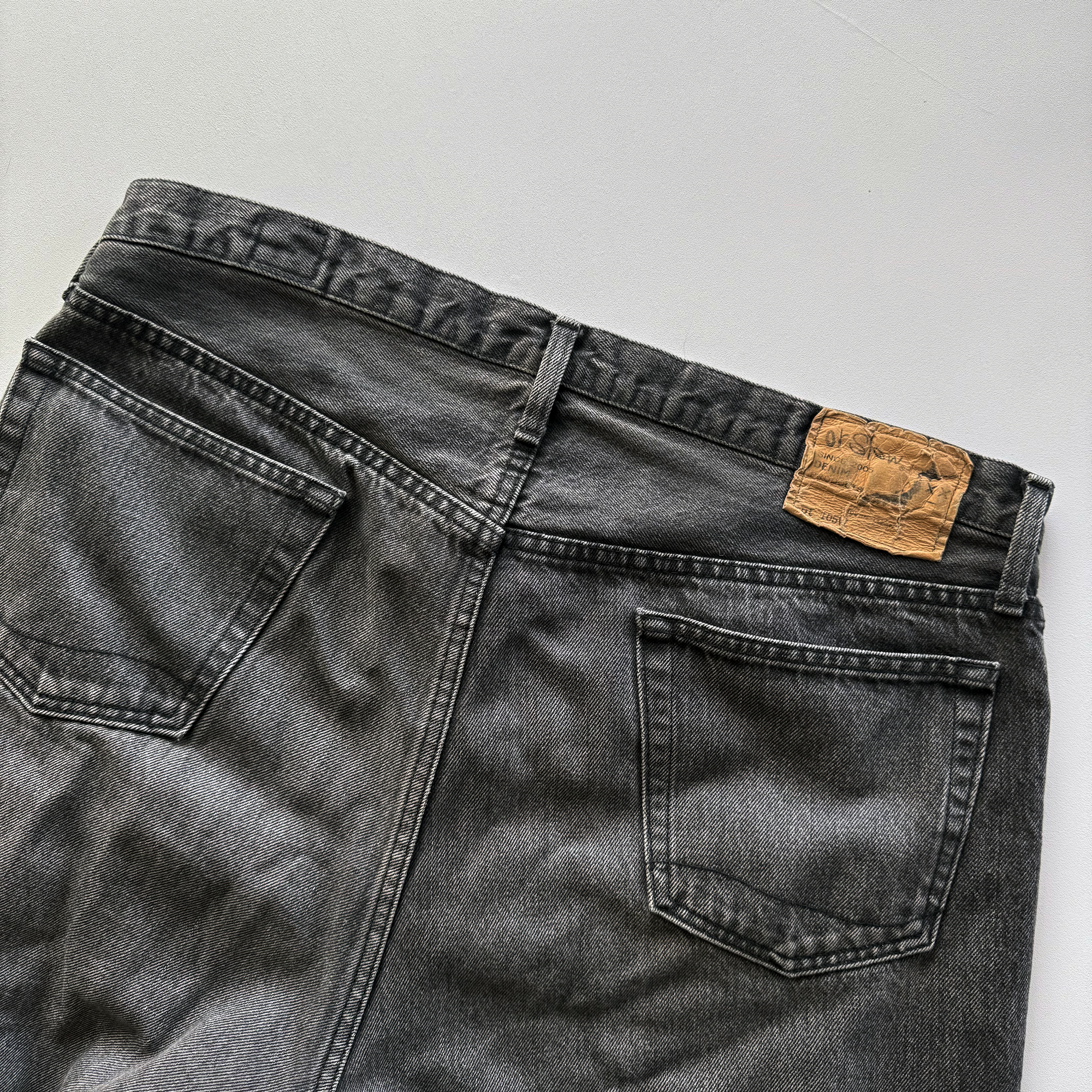 Orslow 105 Grey Denim Jeans