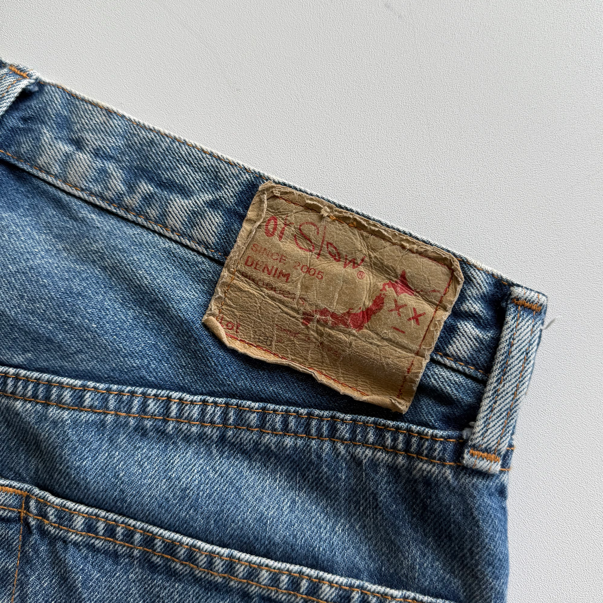 Orslow Super Dad's Denim Shorts