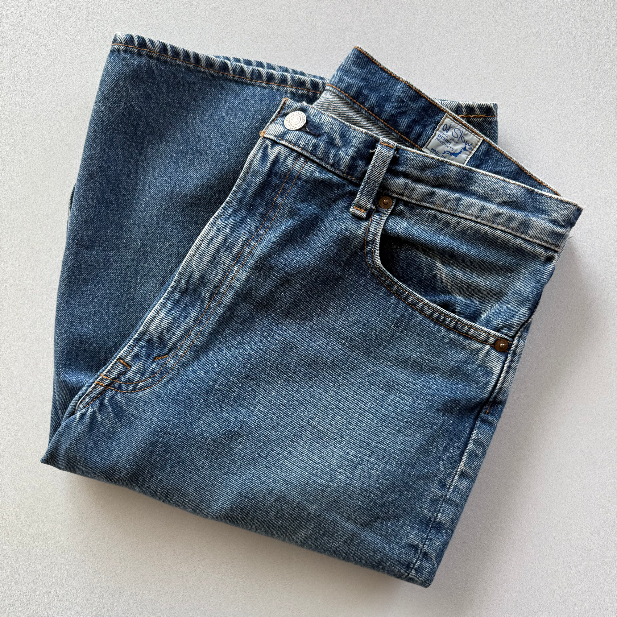Orslow Super Dad's Denim Shorts
