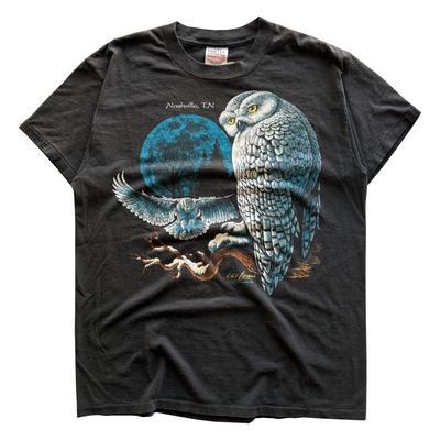 Vintage 1990 Snowy Owl Tee
