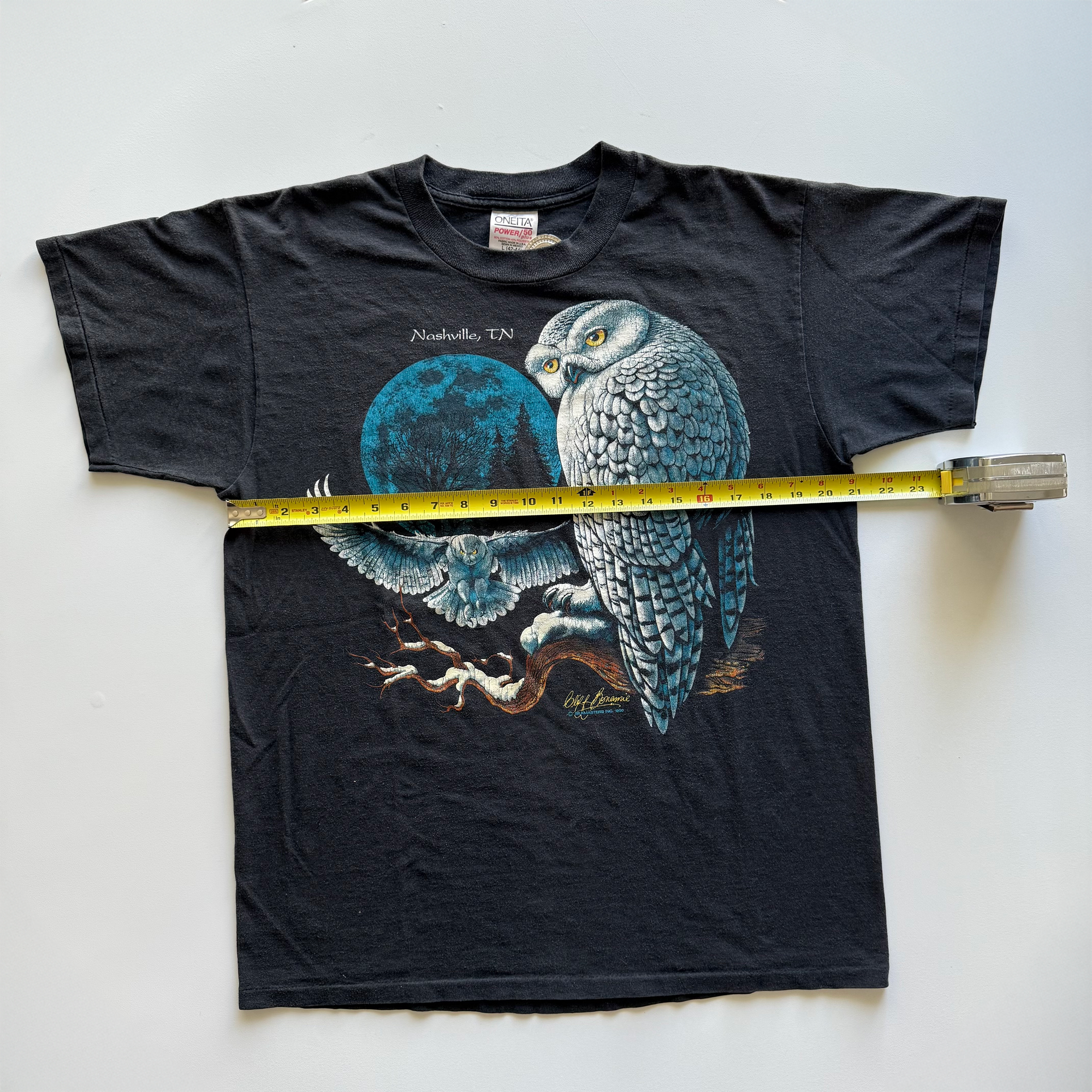 Vintage 1990 Snowy Owl Tee
