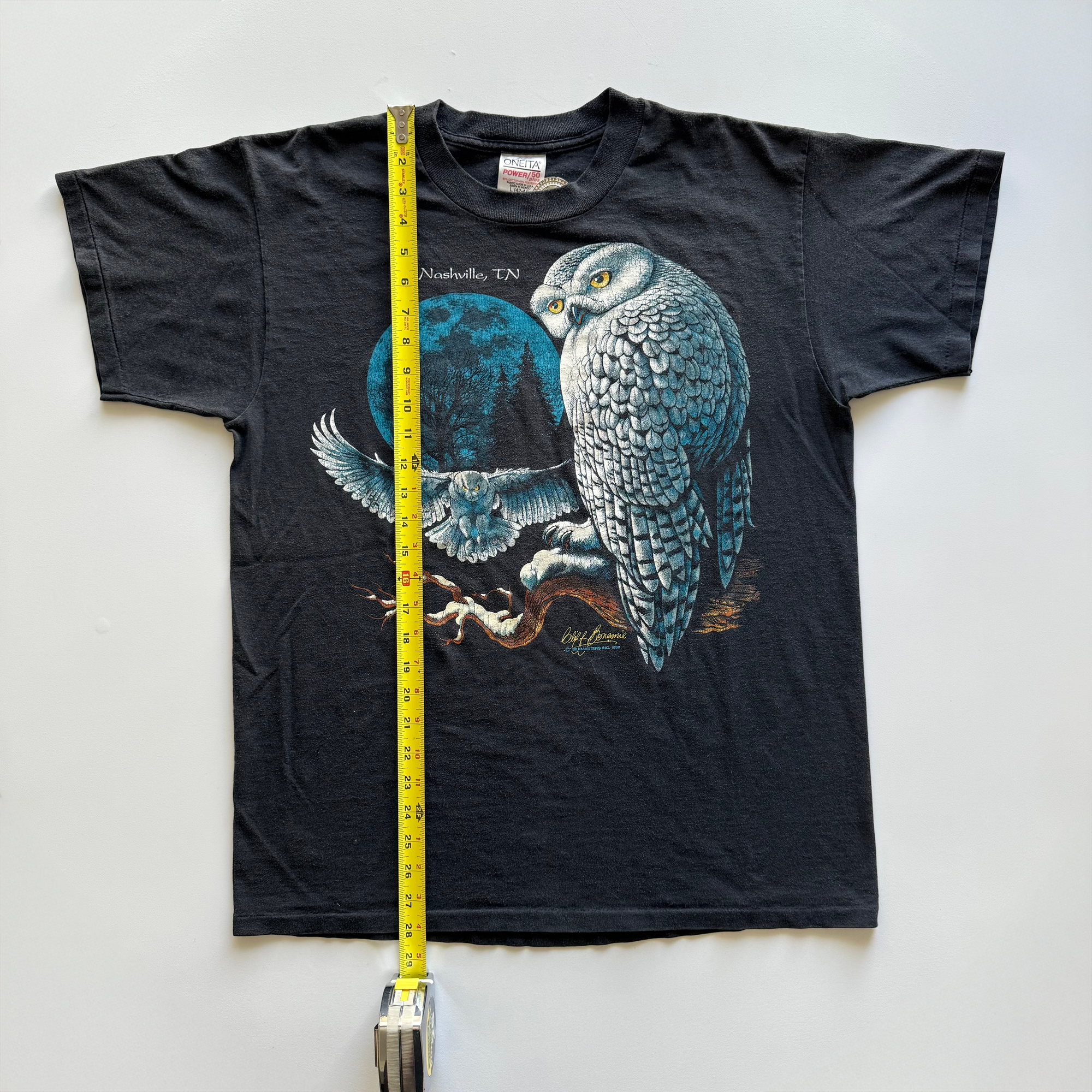 Vintage 1990 Snowy Owl Tee