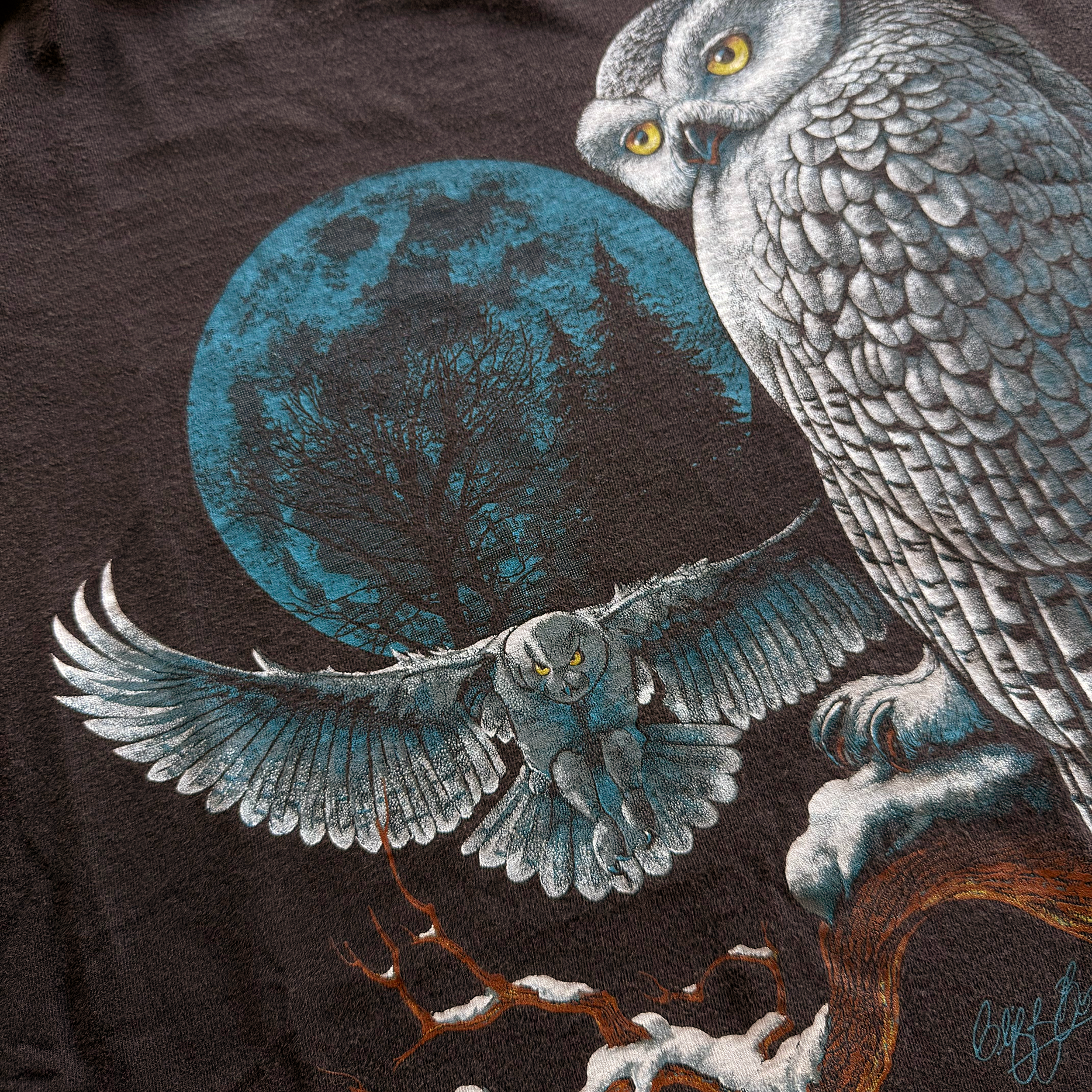Vintage 1996 Snowy Owl Tee