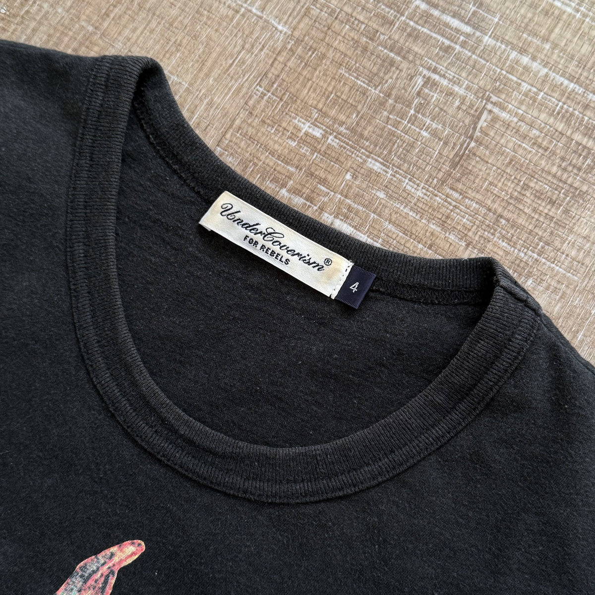 Undercover 2000s Das Kapital Karl Marx Owl Tee