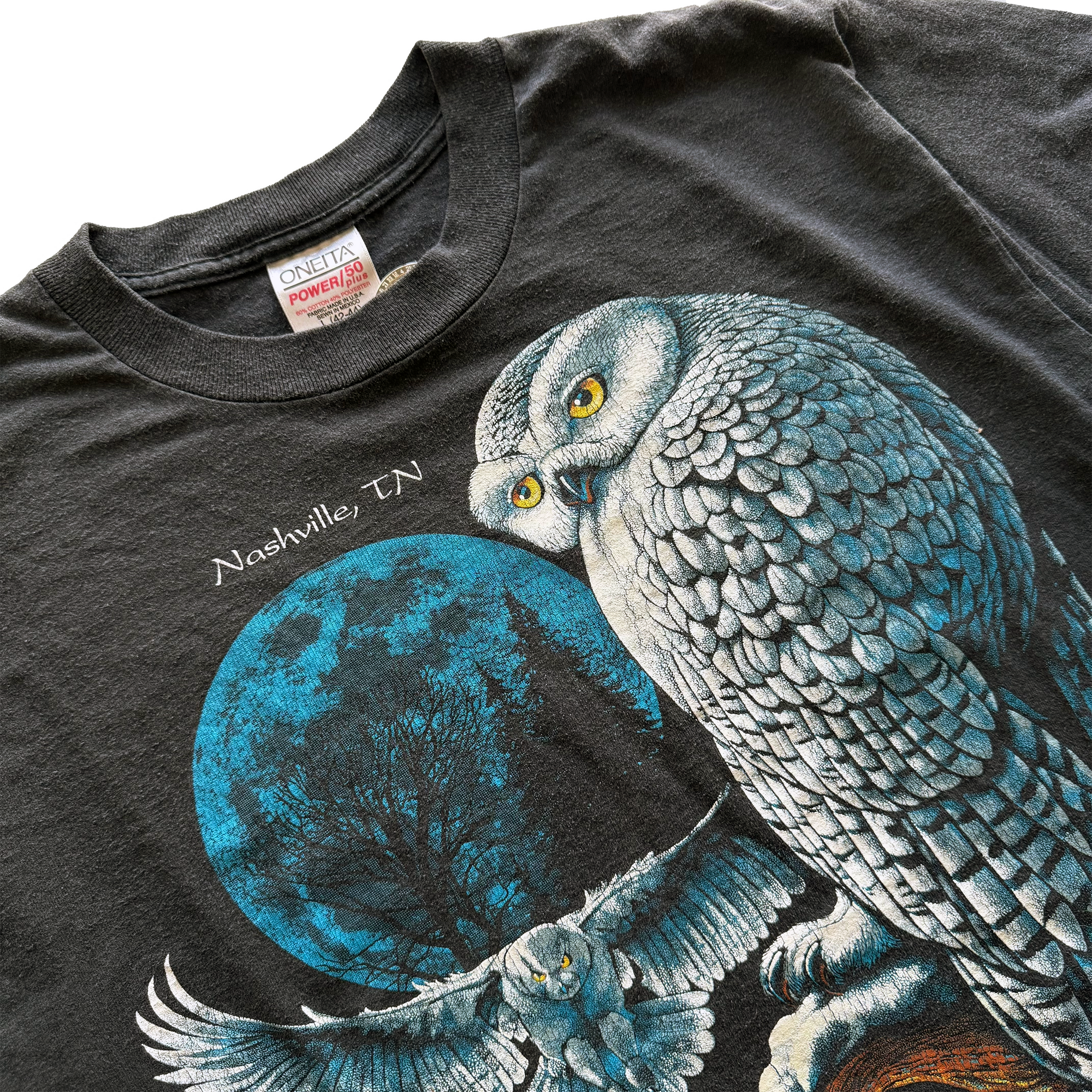 Vintage 1990 Snowy Owl Tee