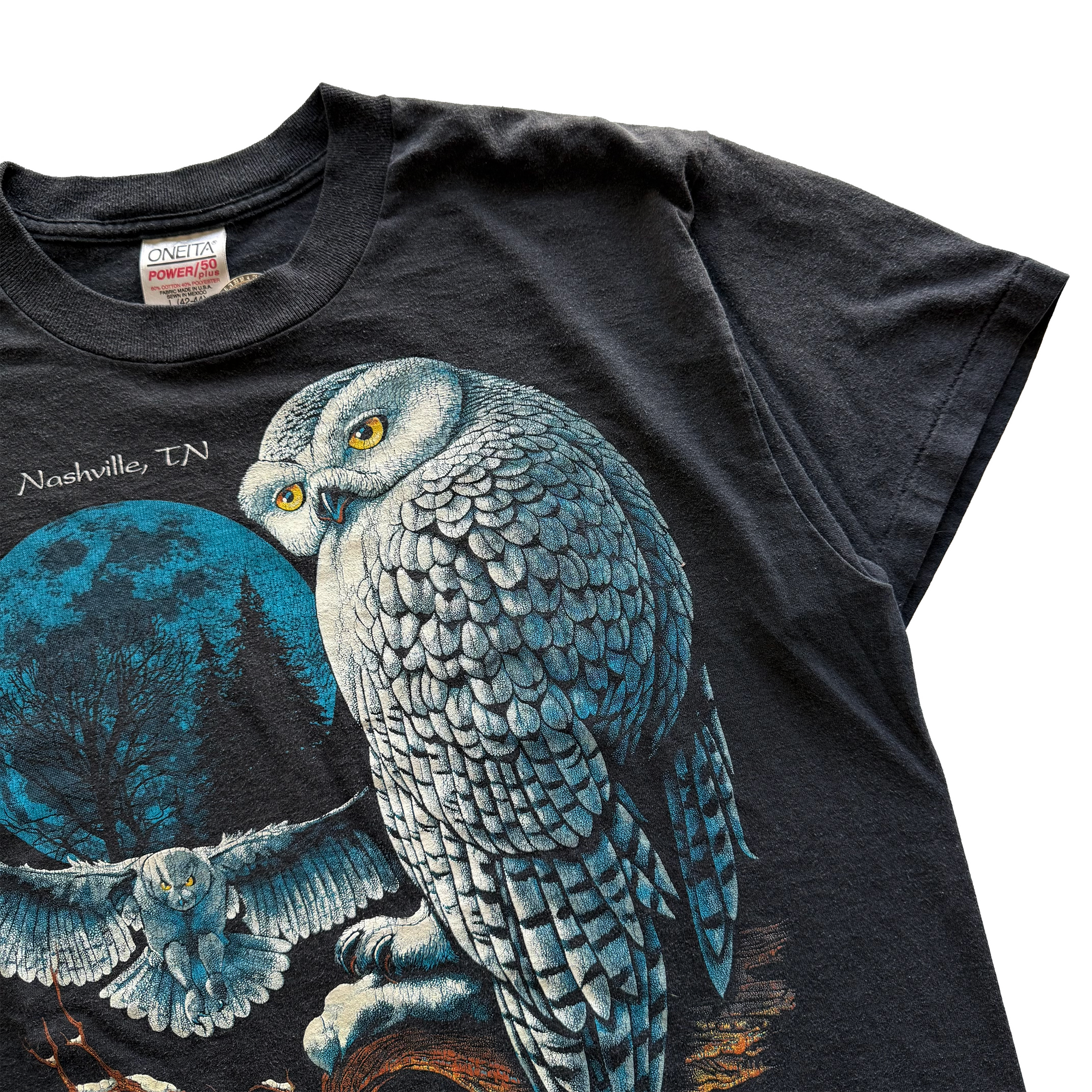 Vintage 1990 Snowy Owl Tee
