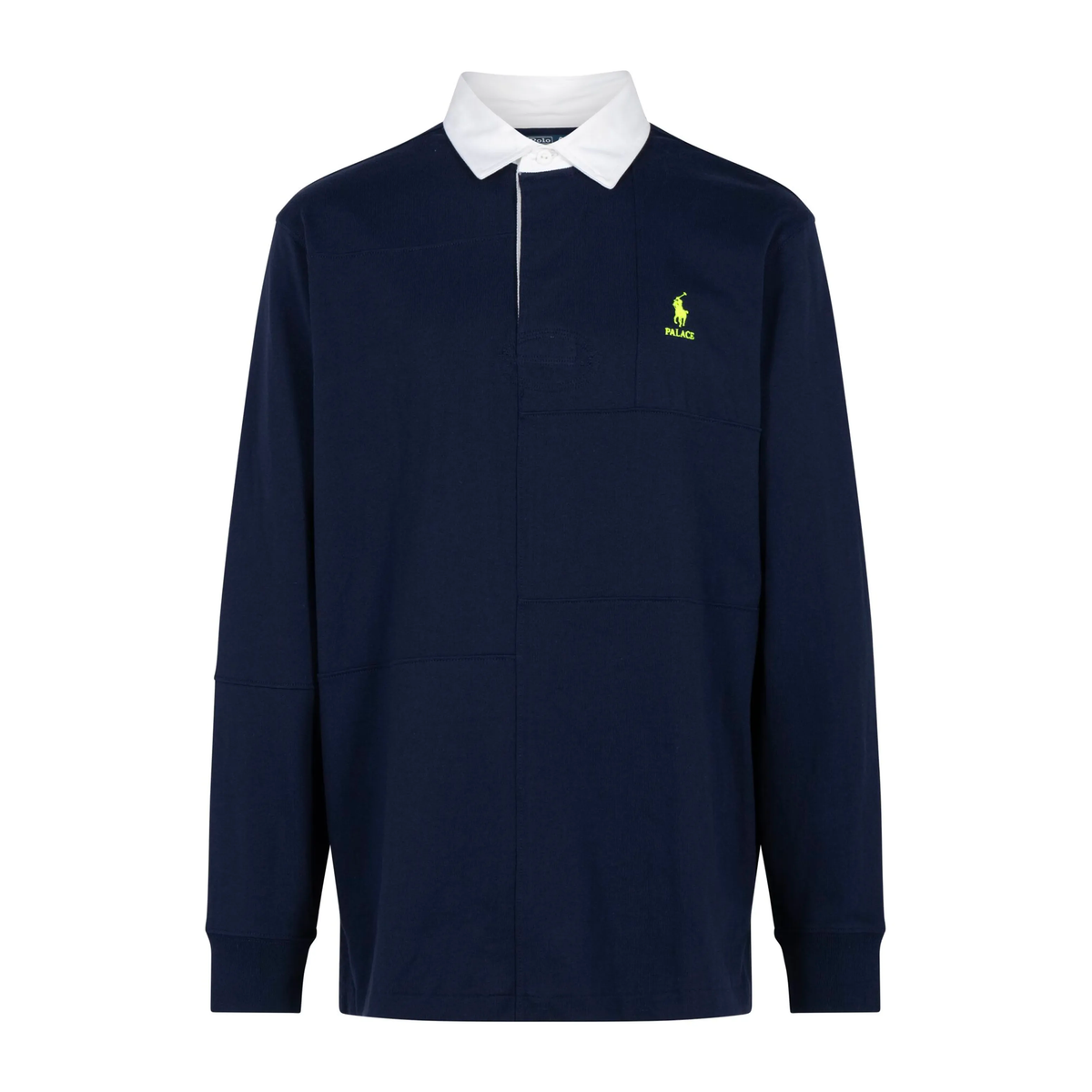 FW18 Palace x Polo Ralph Lauren Pieced Rugby Polo