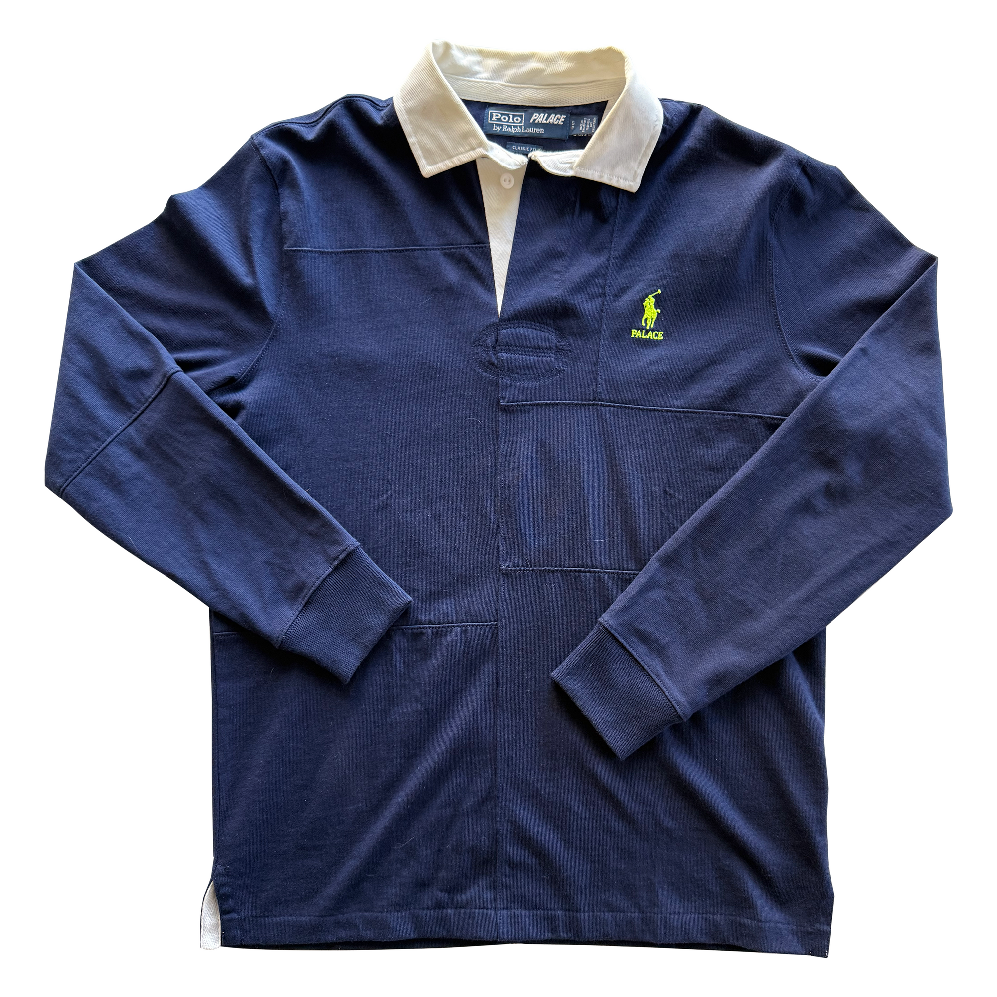 FW18 Palace x Polo Ralph Lauren Pieced Rugby Polo