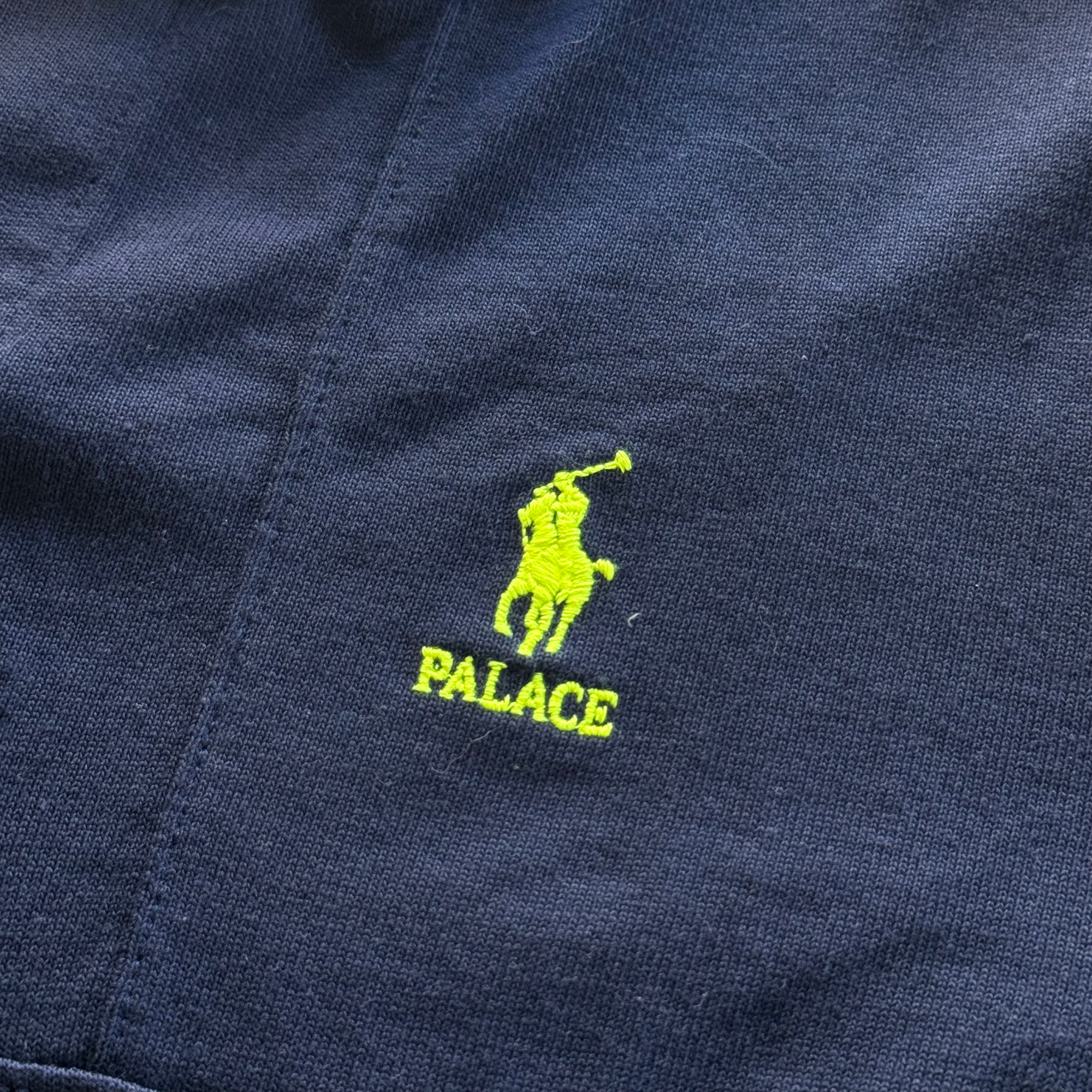 FW18 Palace x Polo Ralph Lauren Pieced Rugby Polo