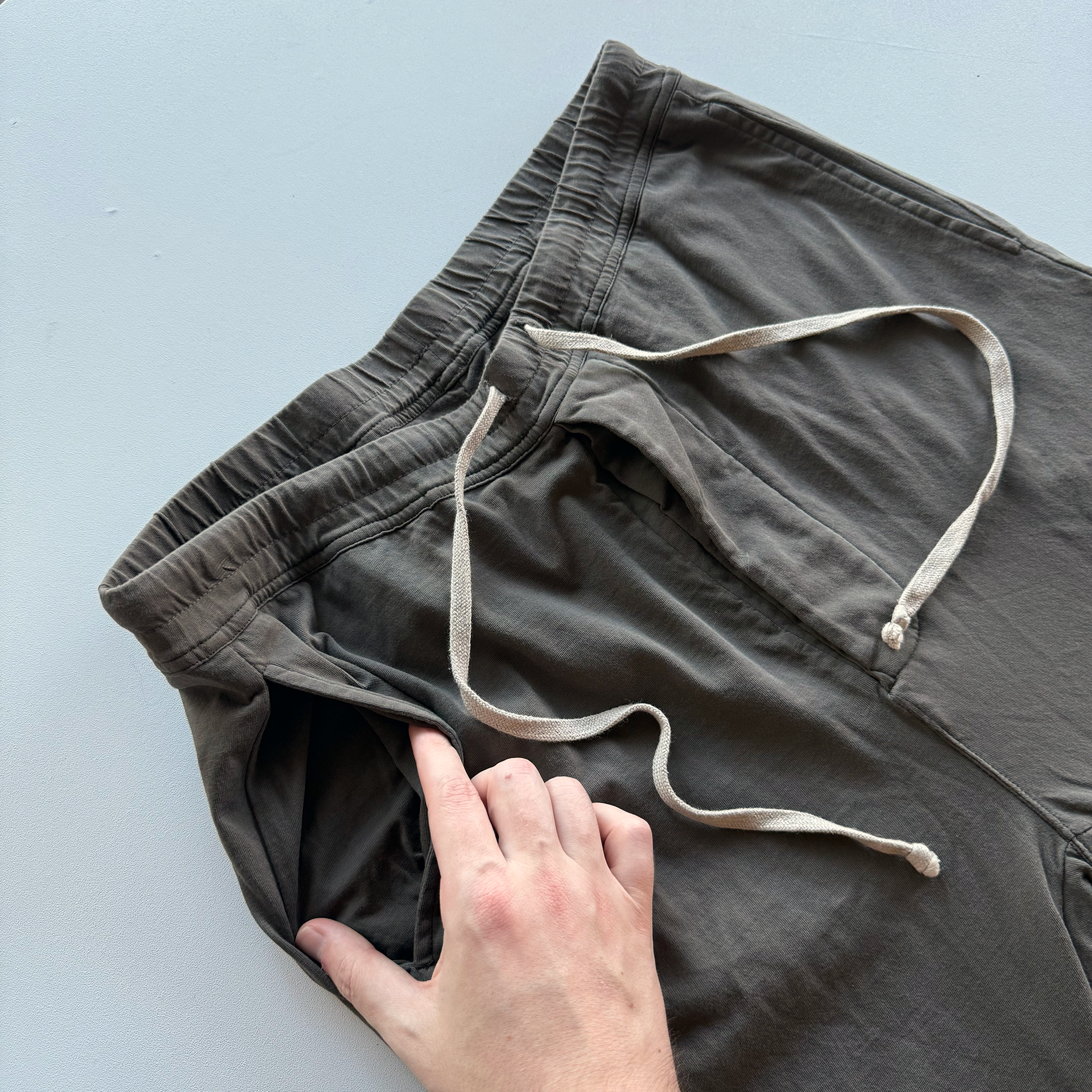 Rick Owens DRKSHDW | FW18 SISYPHUS | Double Layer Sweatpants