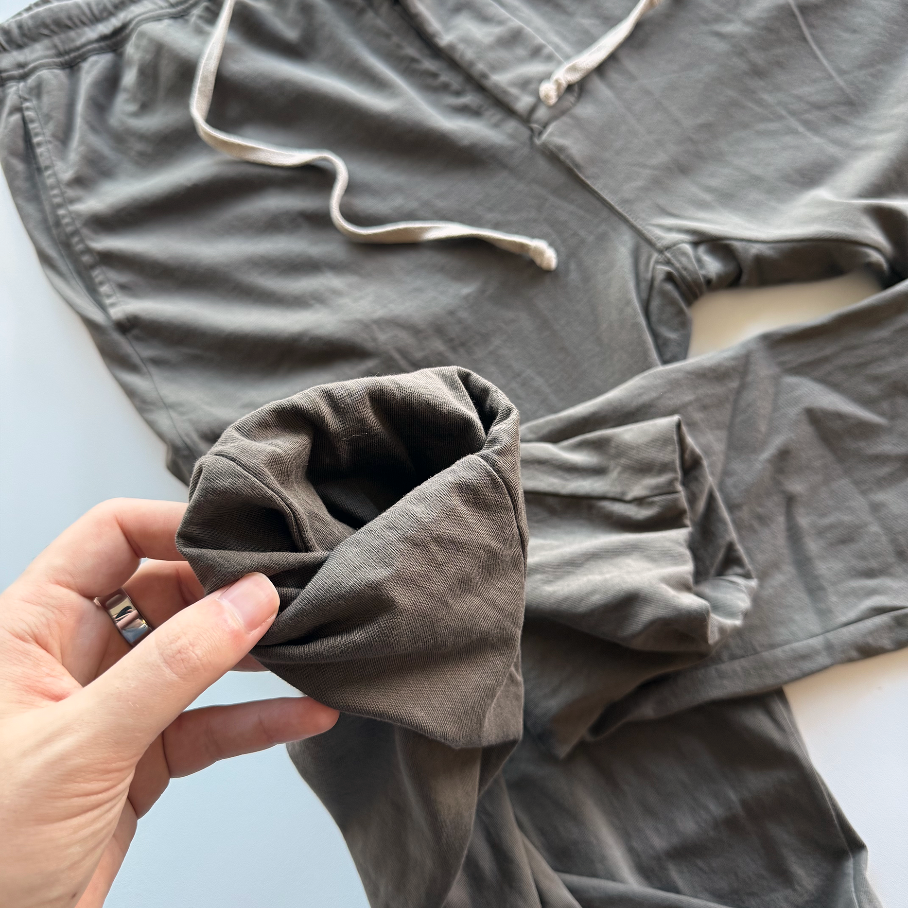 Rick Owens DRKSHDW | FW18 SISYPHUS | Double Layer Sweatpants