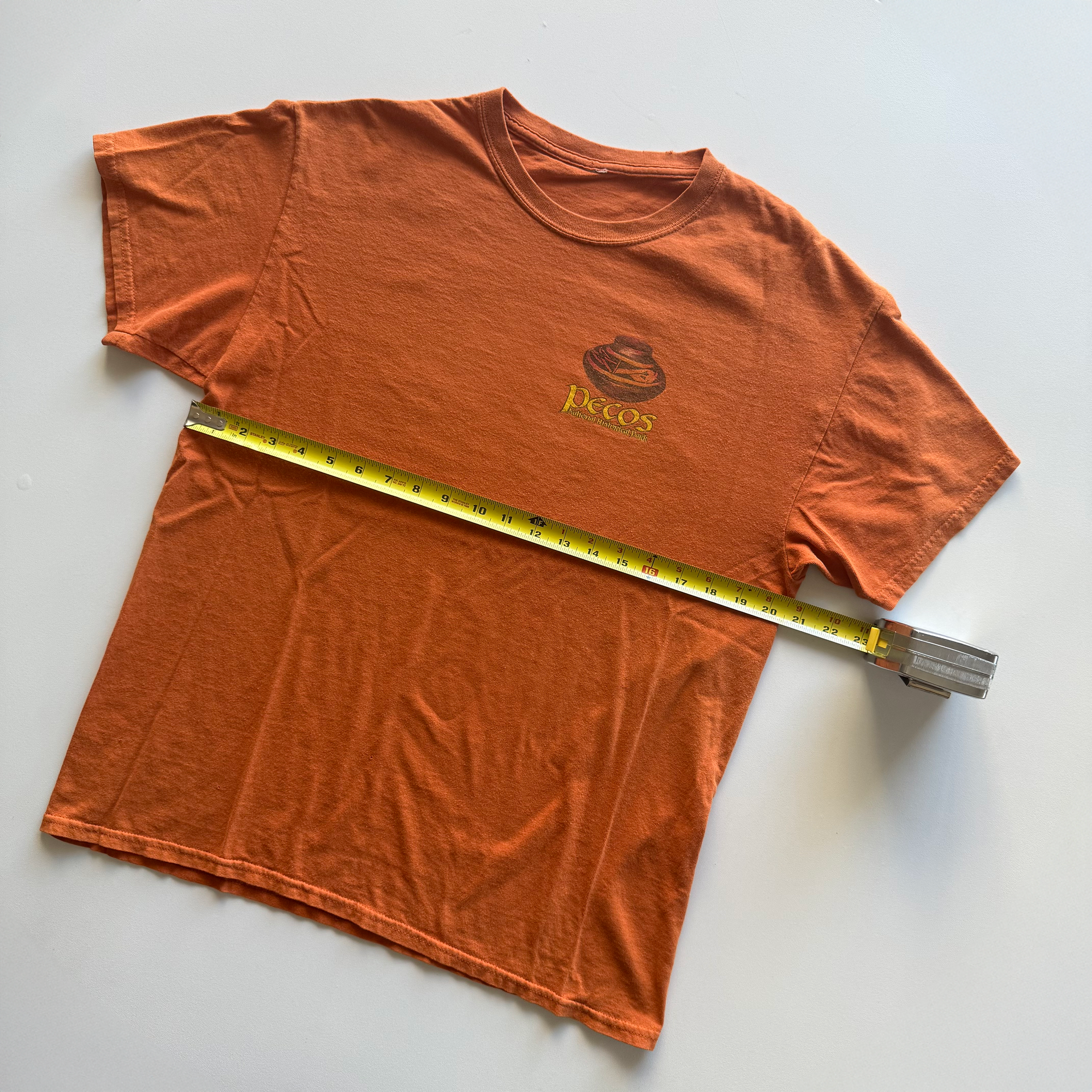 Vintage 2000s Y2K Pecos National Historical Park New Mexico Tee