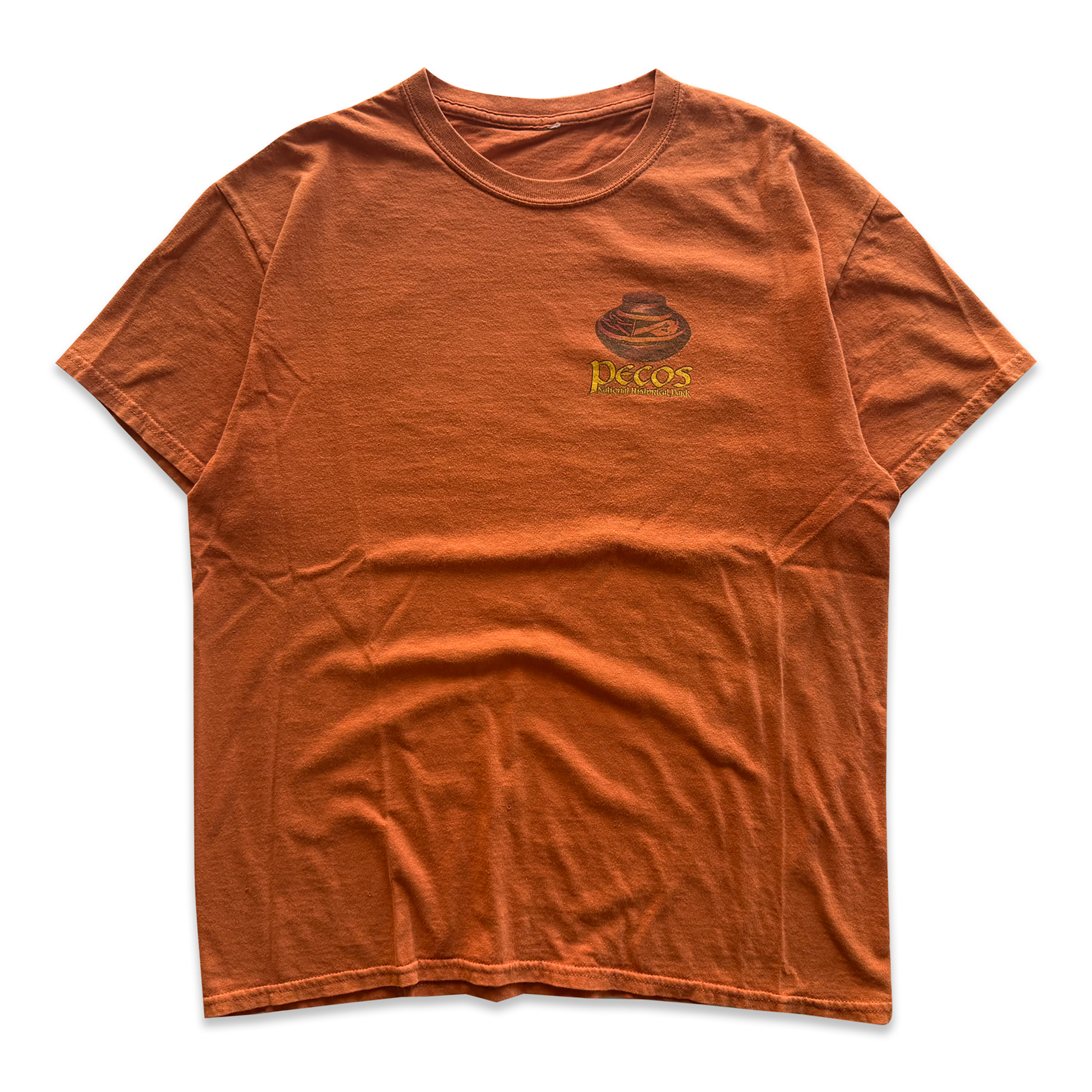 Vintage 2000s Y2K Pecos National Historical Park New Mexico Tee