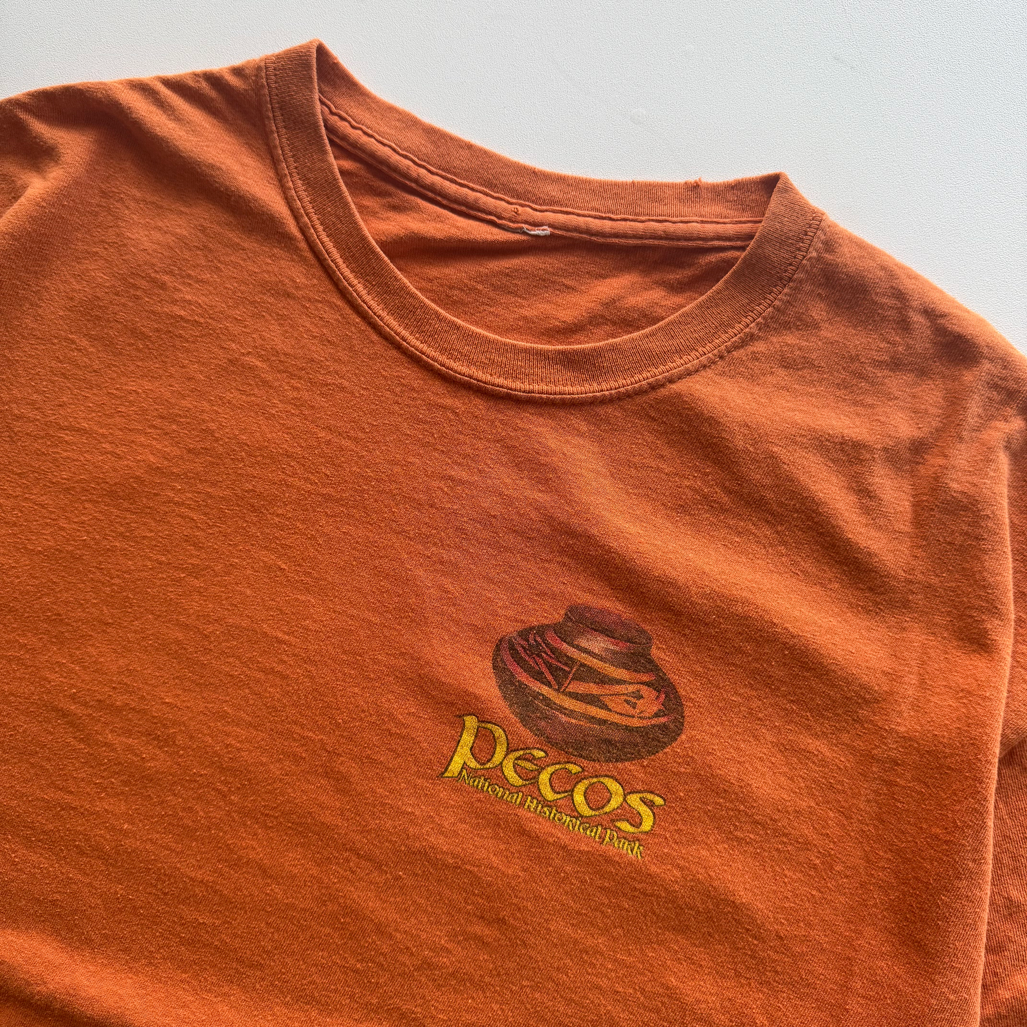 Vintage 2000s Y2K Pecos National Historical Park New Mexico Tee