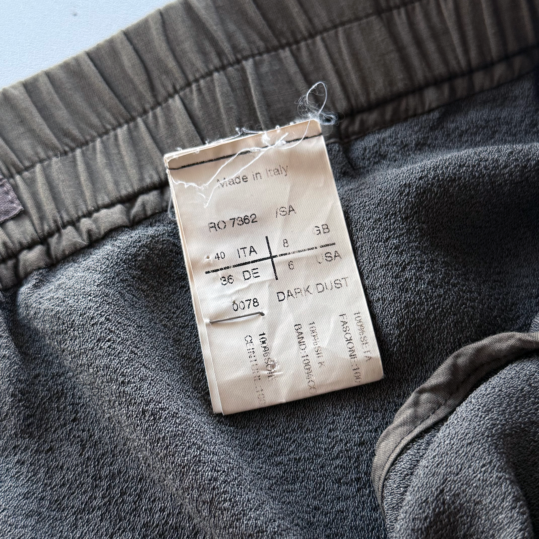 Rick Owens | SS13 ISLAND | Silk Pod Shorts