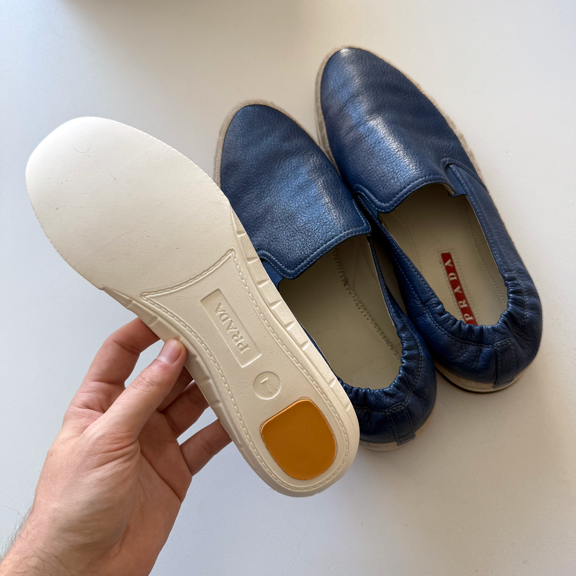 Prada St. Tropez Sport Boat Shoe Loafers