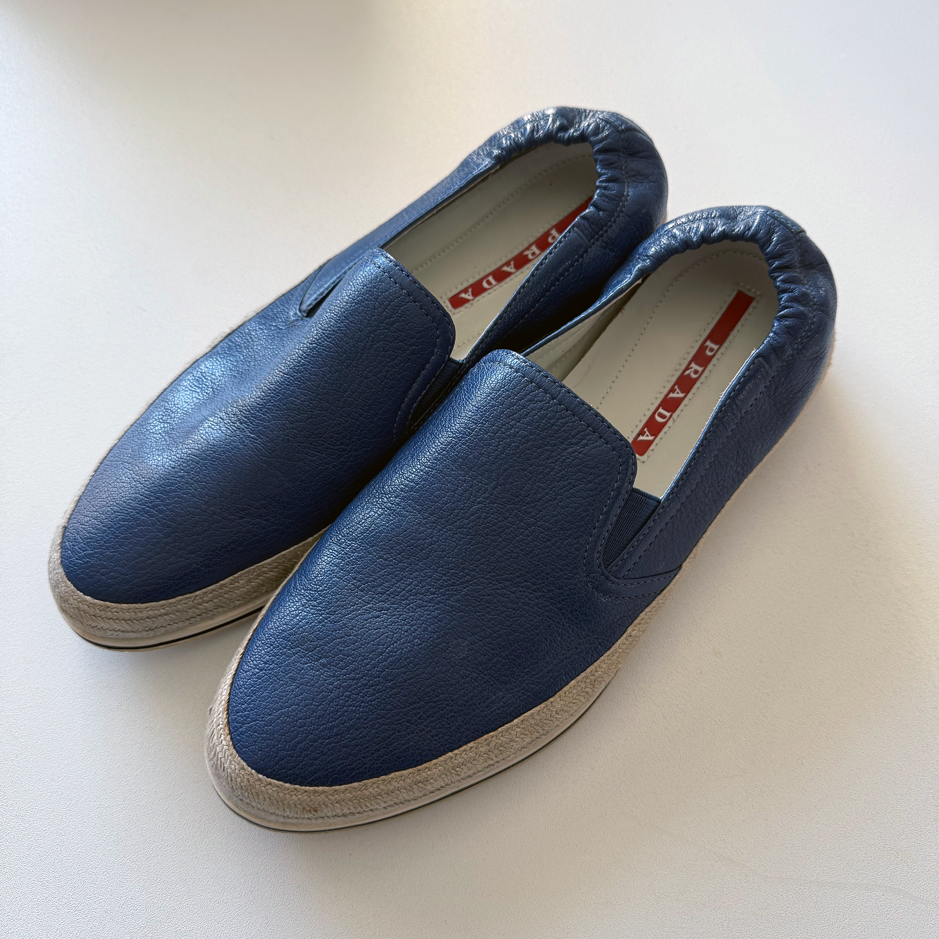 Prada St. Tropez Sport Boat Shoe Loafers
