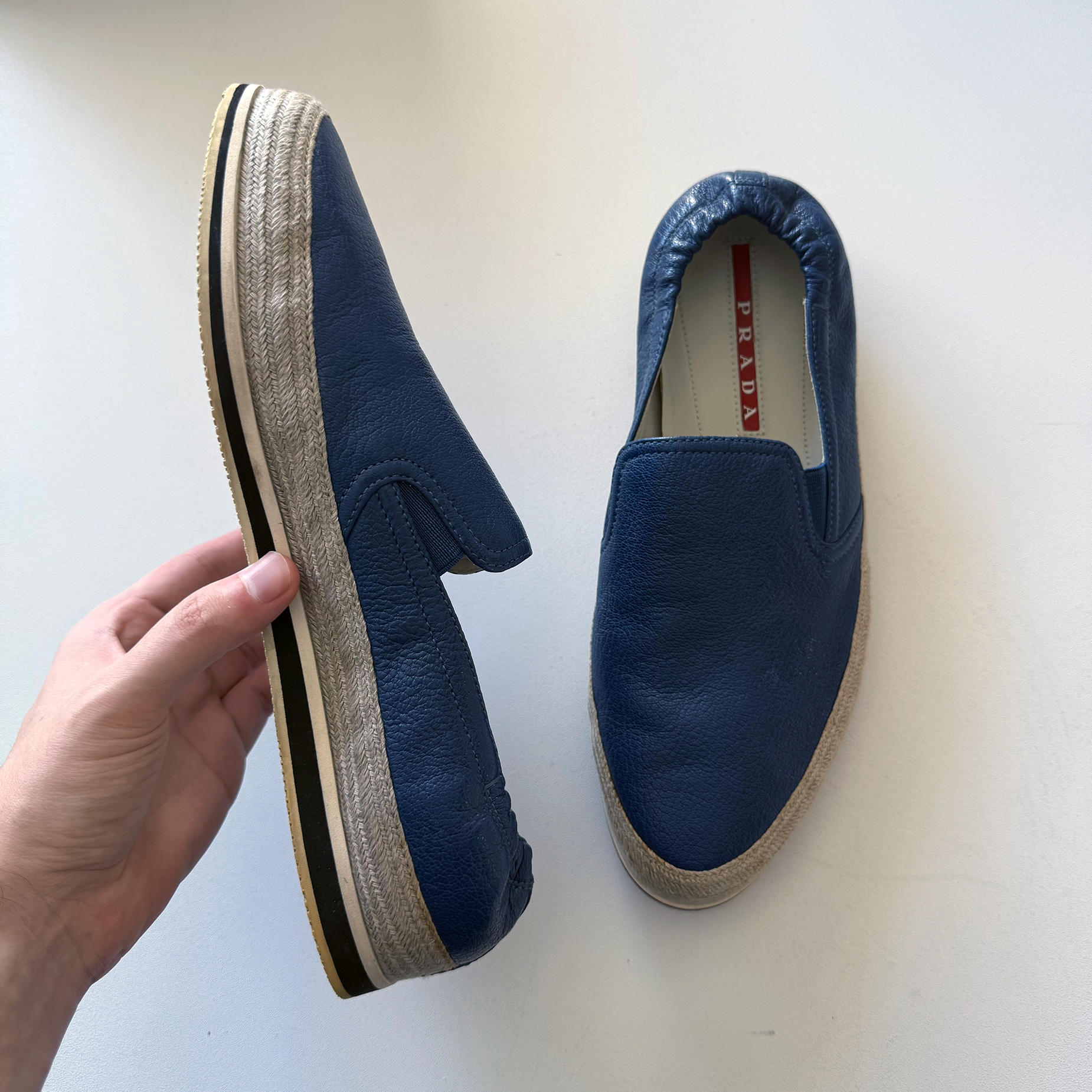 Prada St. Tropez Sport Boat Shoe Loafers