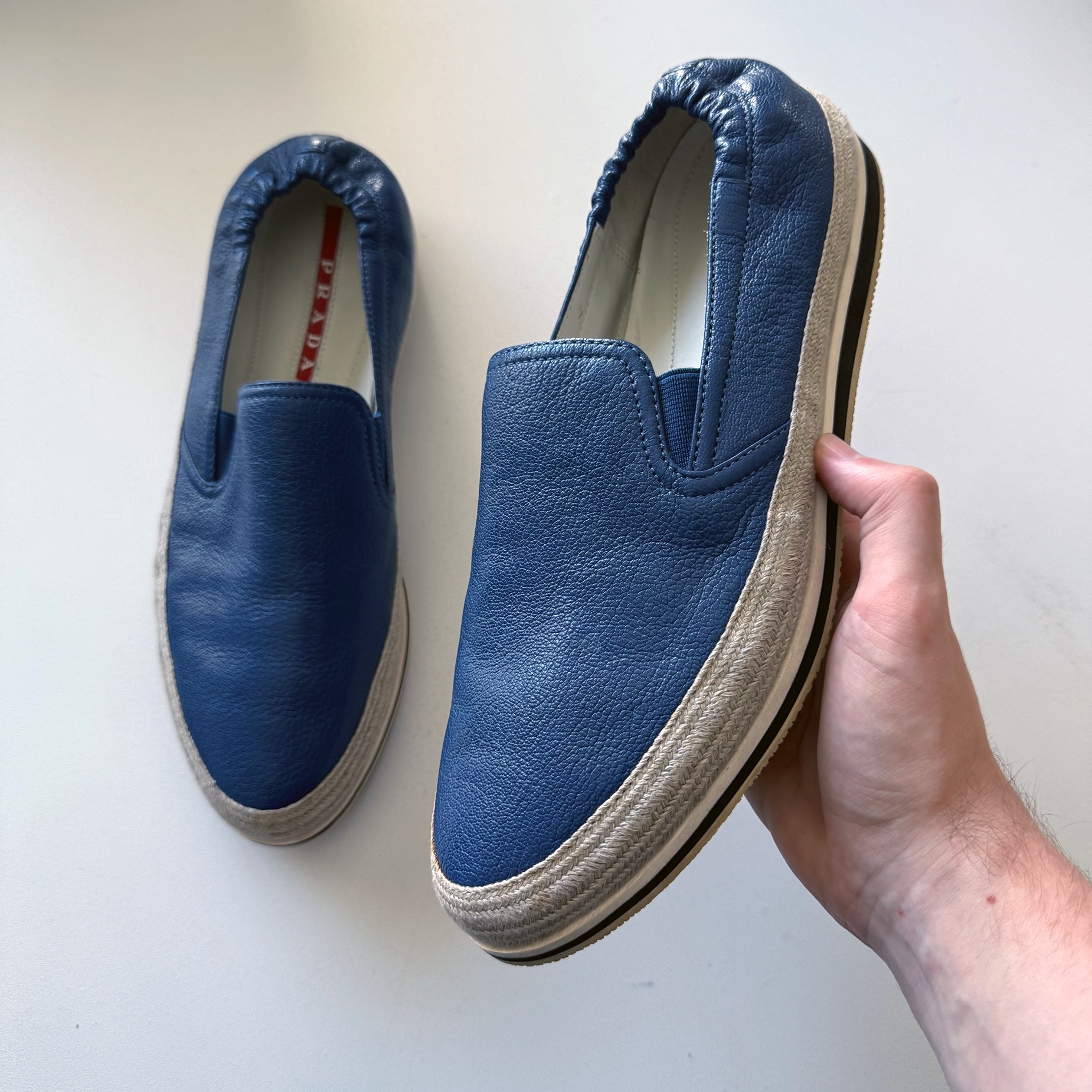 Prada St. Tropez Sport Boat Shoe Loafers