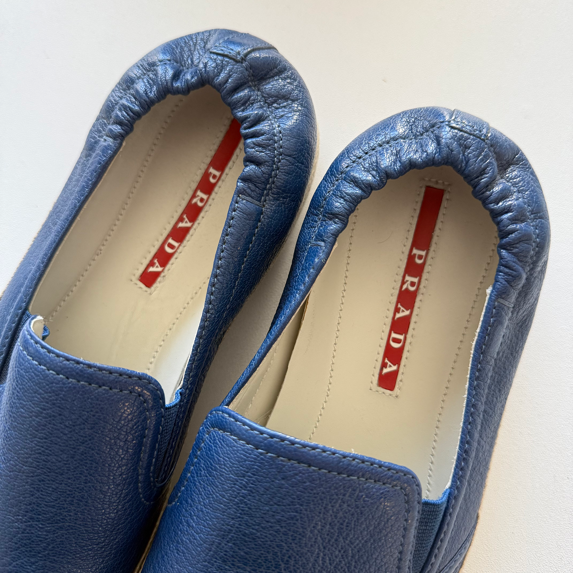 Prada St. Tropez Sport Boat Shoe Loafers