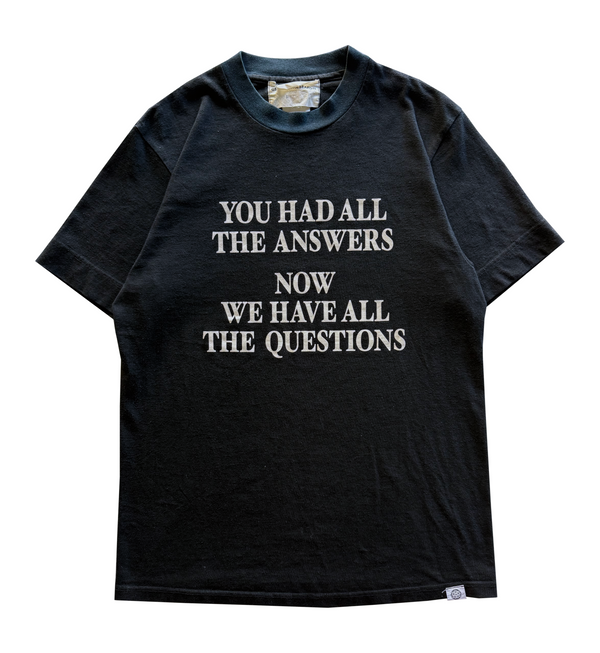 General Research 2000 "You Had All The Answers" Tee