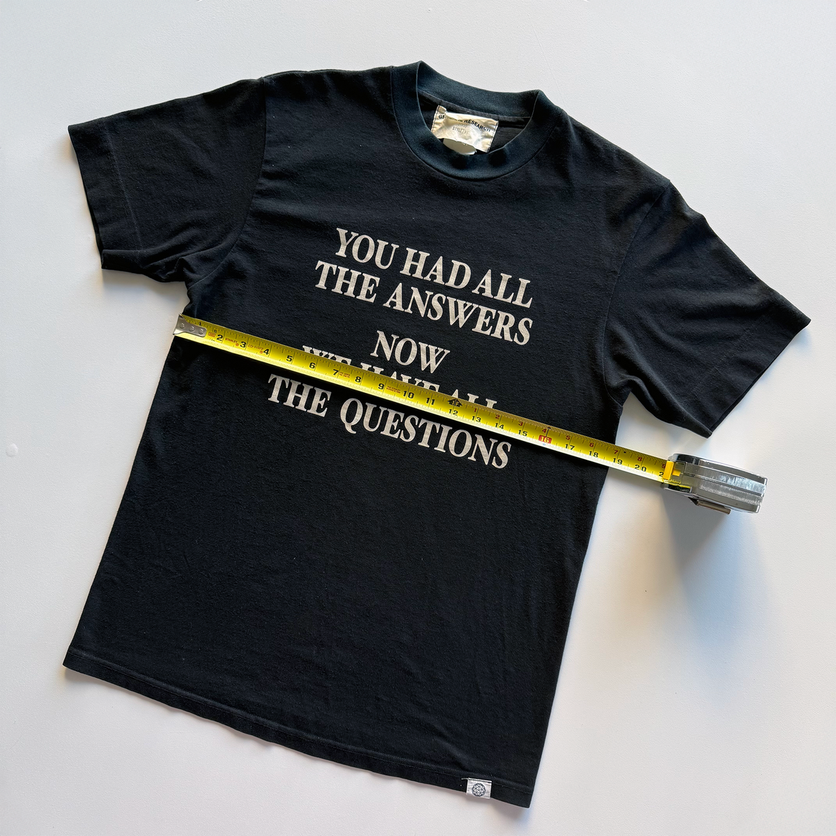 General Research 2000 "You Had All The Answers" Tee