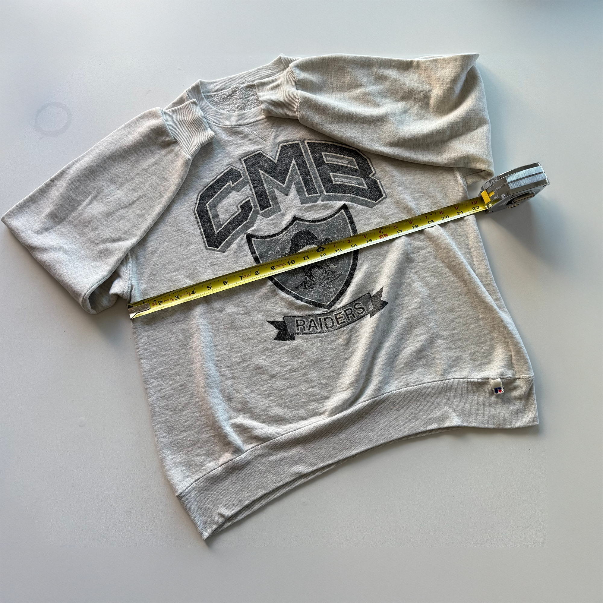 Vintage 1990s Russell CMB Raiders Football Sweatshirt