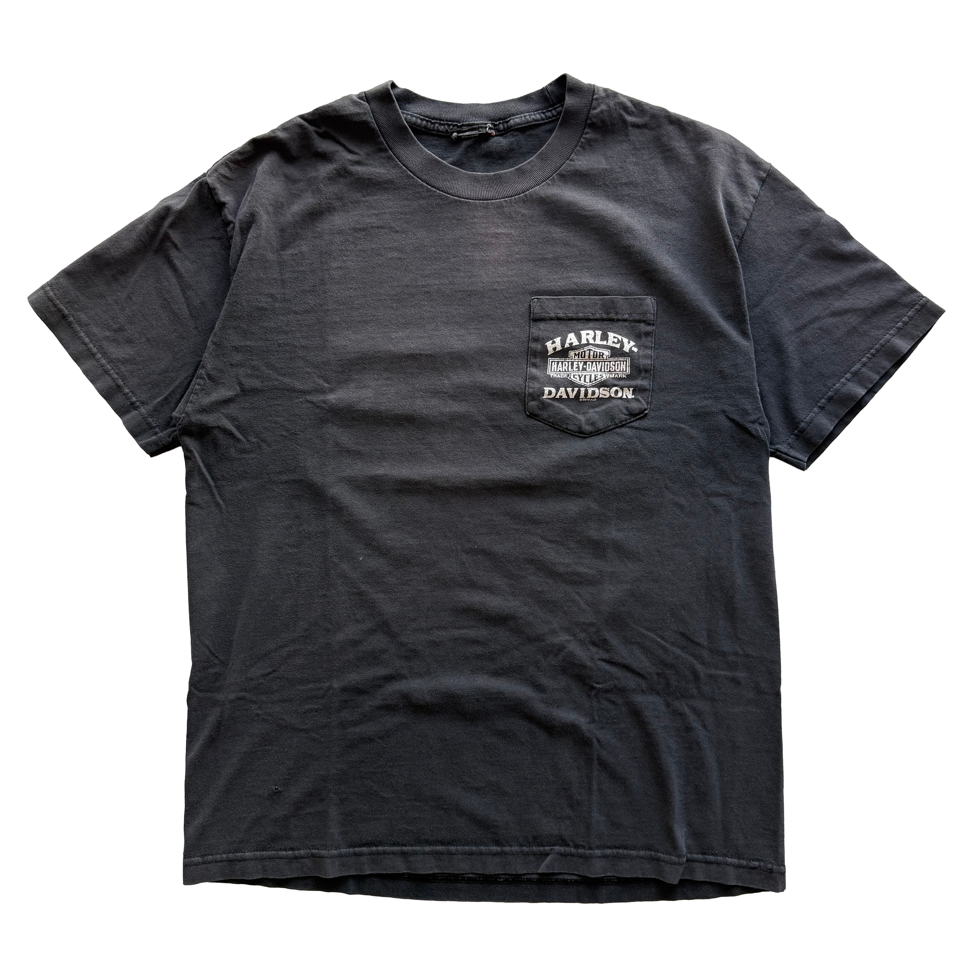 Vintage 2000s Harley Davidson Tobacco Road Raleigh NC Tee