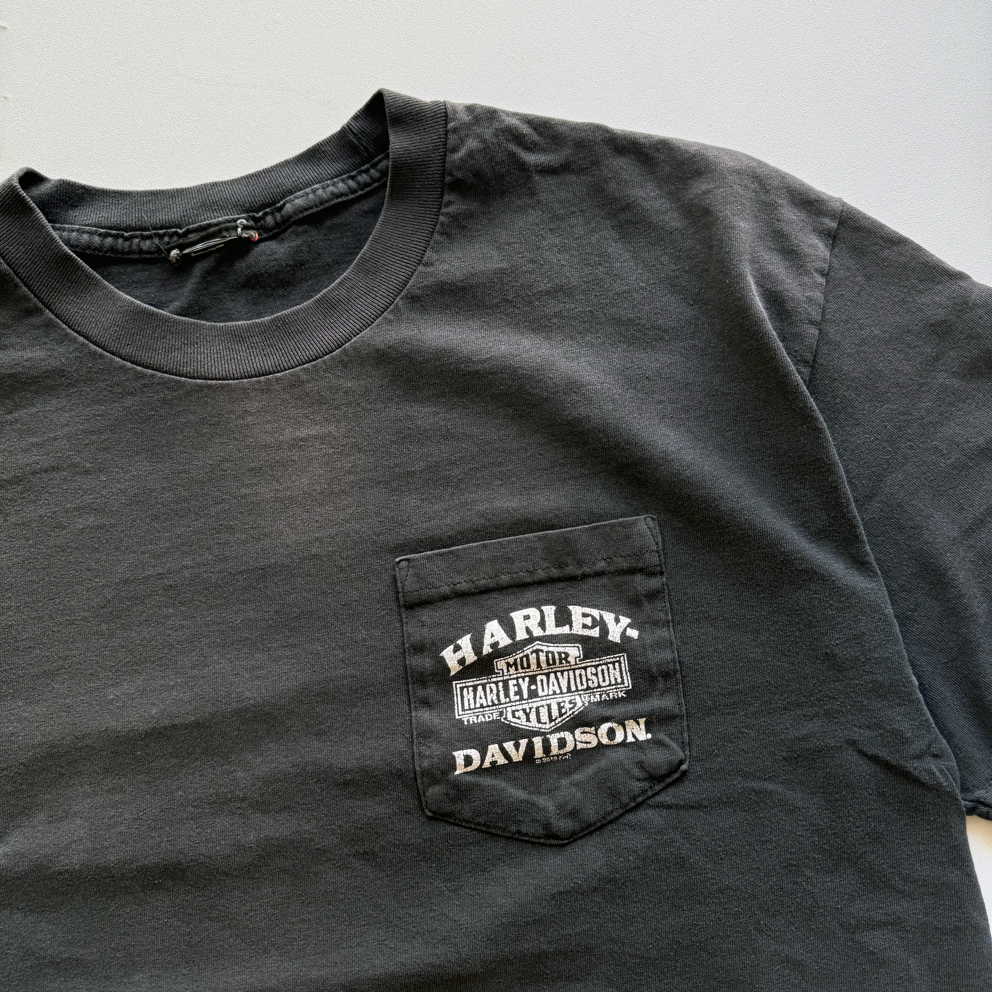 Vintage 2000s Harley Davidson Tobacco Road Raleigh NC Tee