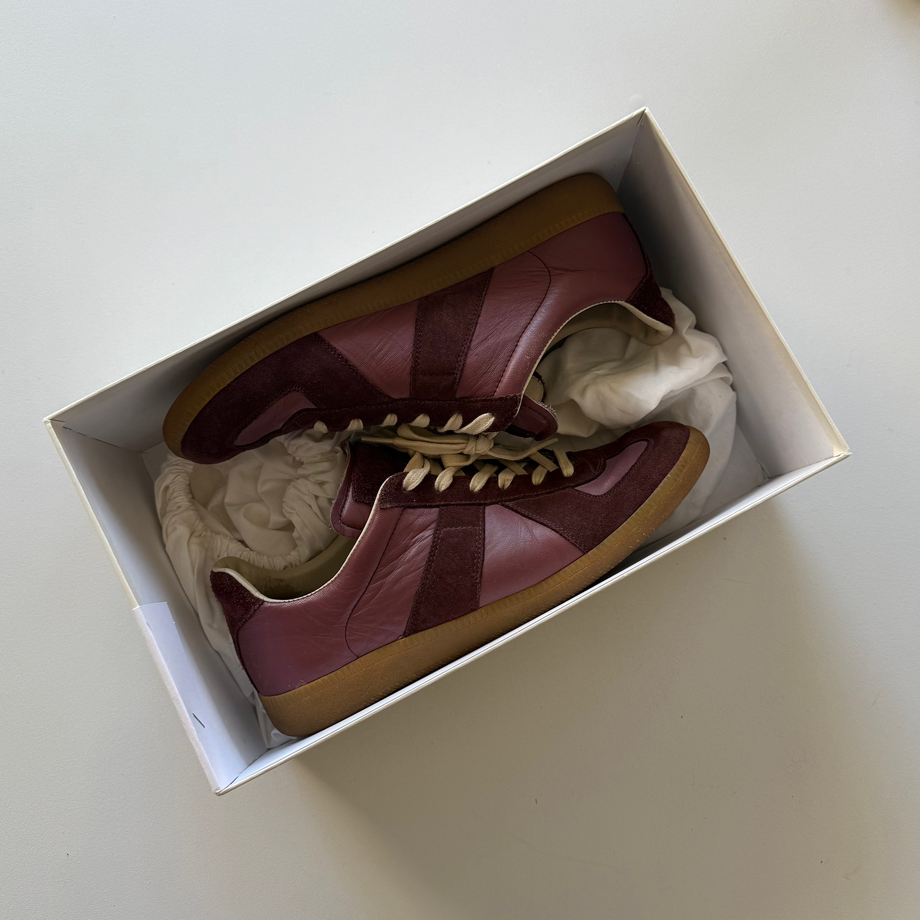 Maison Margiela 2016 Bordeaux GATs (EU 42)