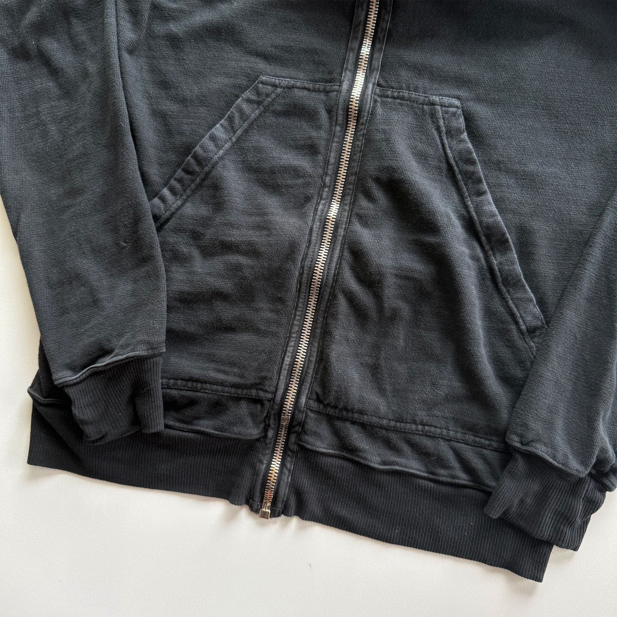 Rick Owens Drkshdw Black Gimp Hoodie