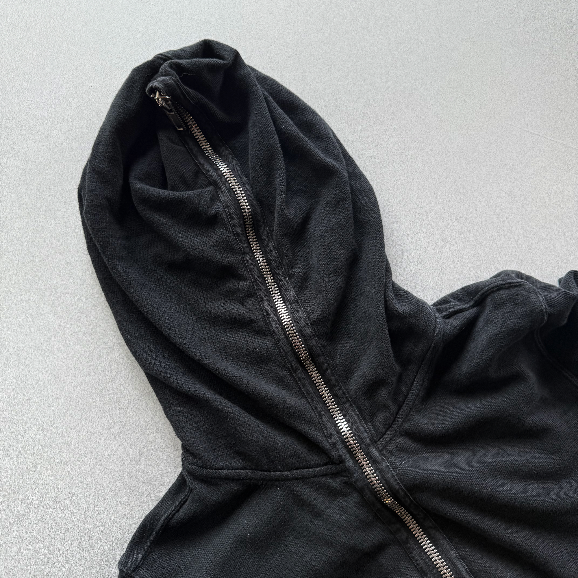 Rick Owens Drkshdw Black Gimp Hoodie