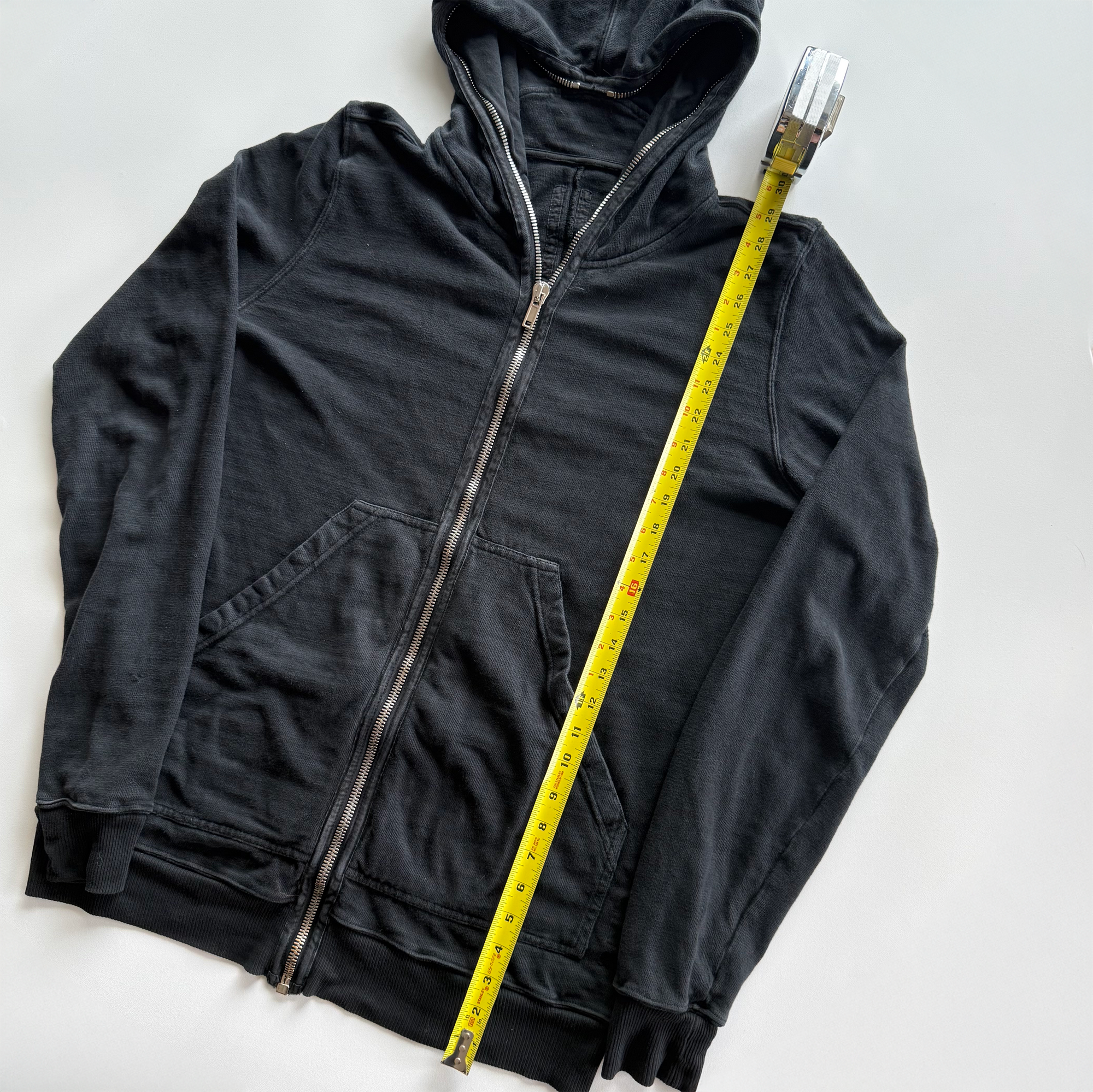 Rick Owens Drkshdw Black Gimp Hoodie