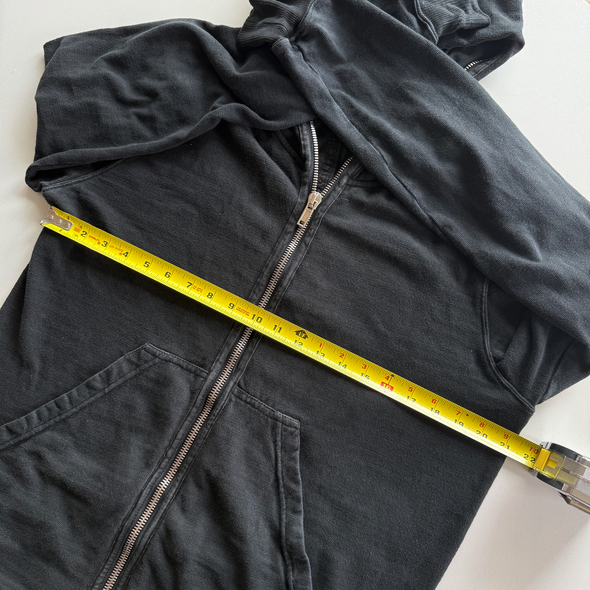 Rick Owens Drkshdw Black Gimp Hoodie