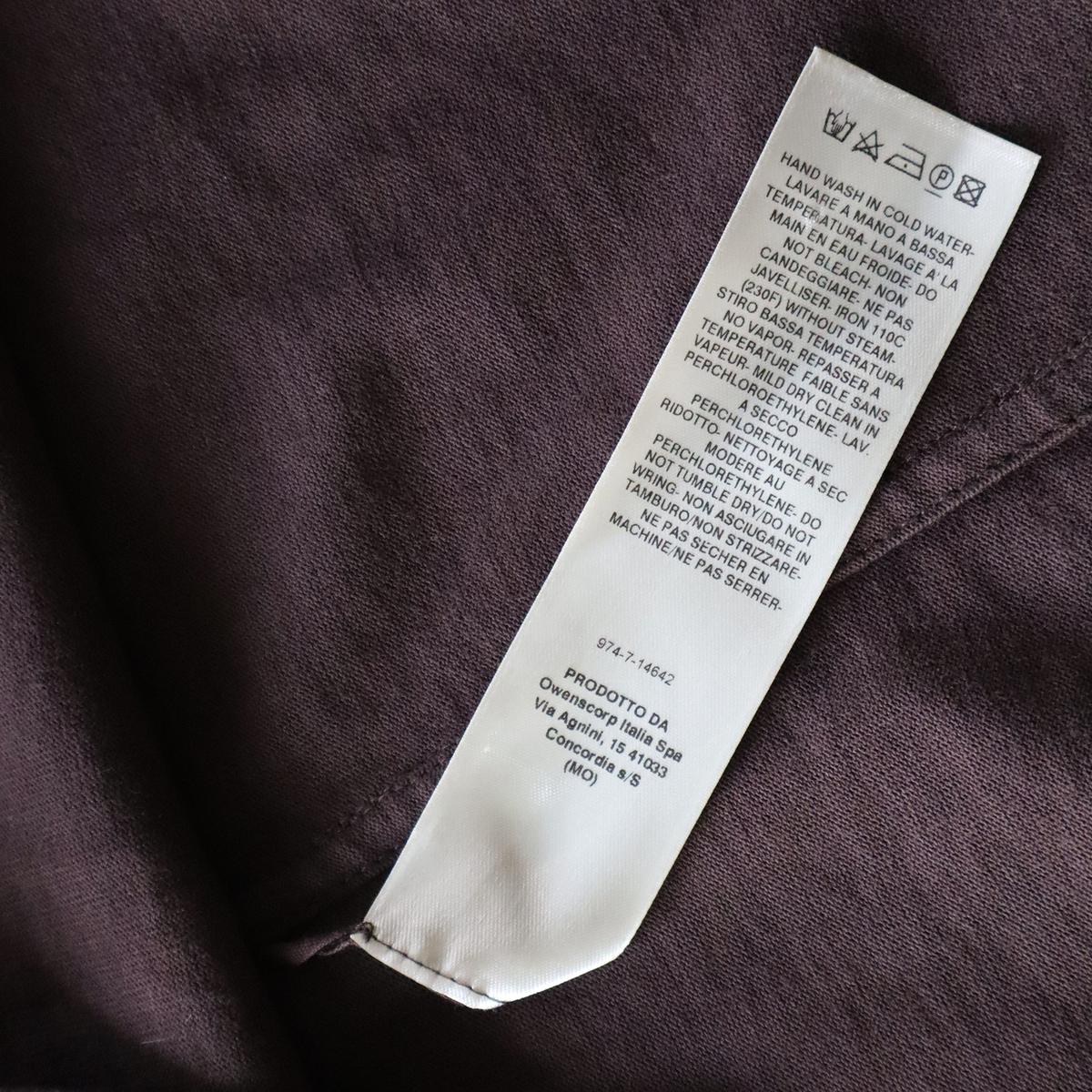 Rick Owens | SS20 TECUATL | Oversized Blood Tee Shirt