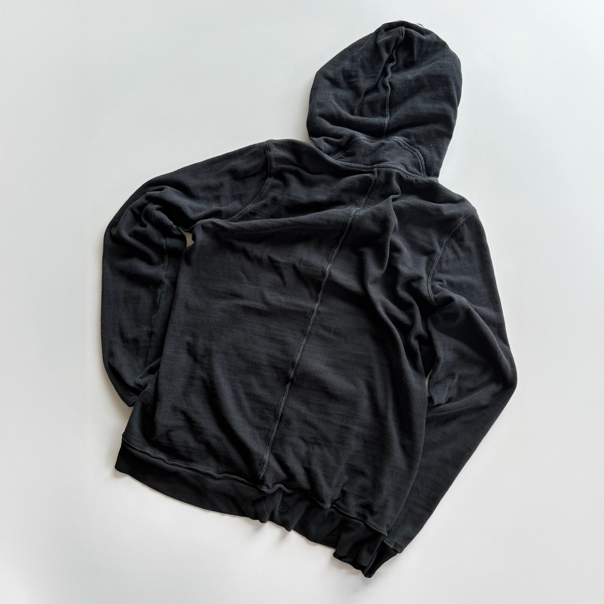 Rick Owens Drkshdw Black Gimp Hoodie
