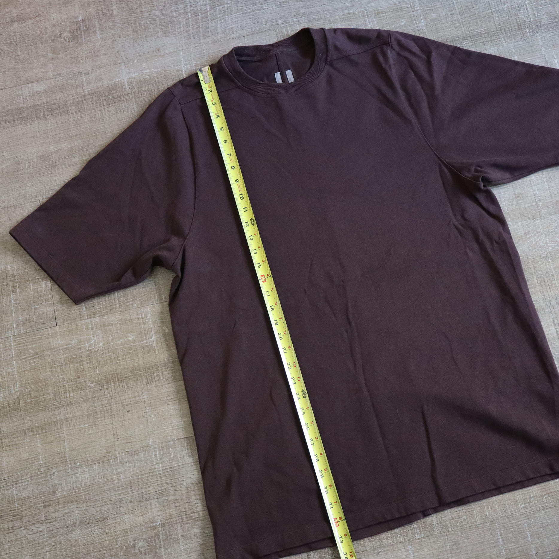 Rick Owens | SS20 TECUATL | Oversized Blood Tee Shirt