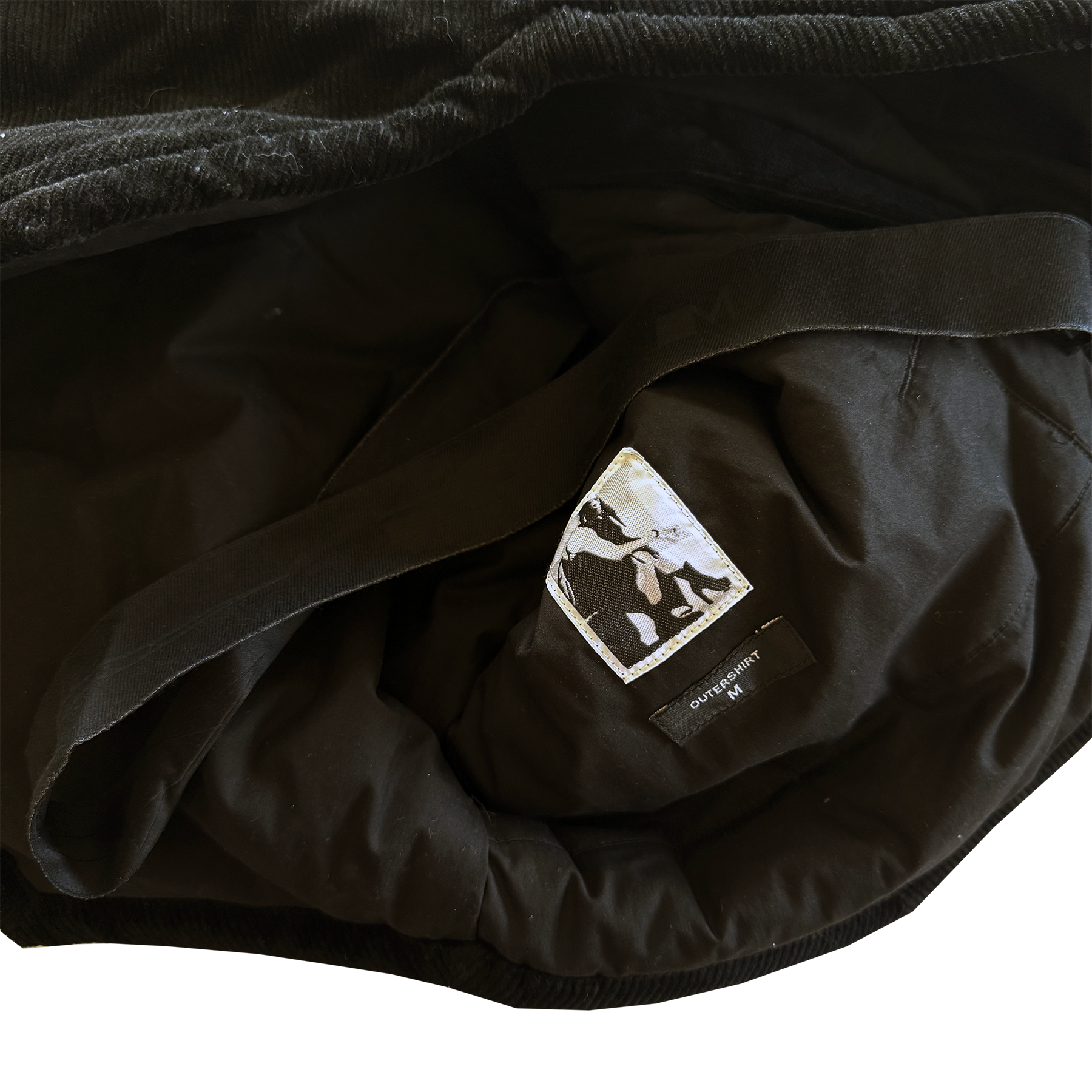 Rick Owens DRKSHDW FW22 Padded Corduroy Outershirt ($1755)