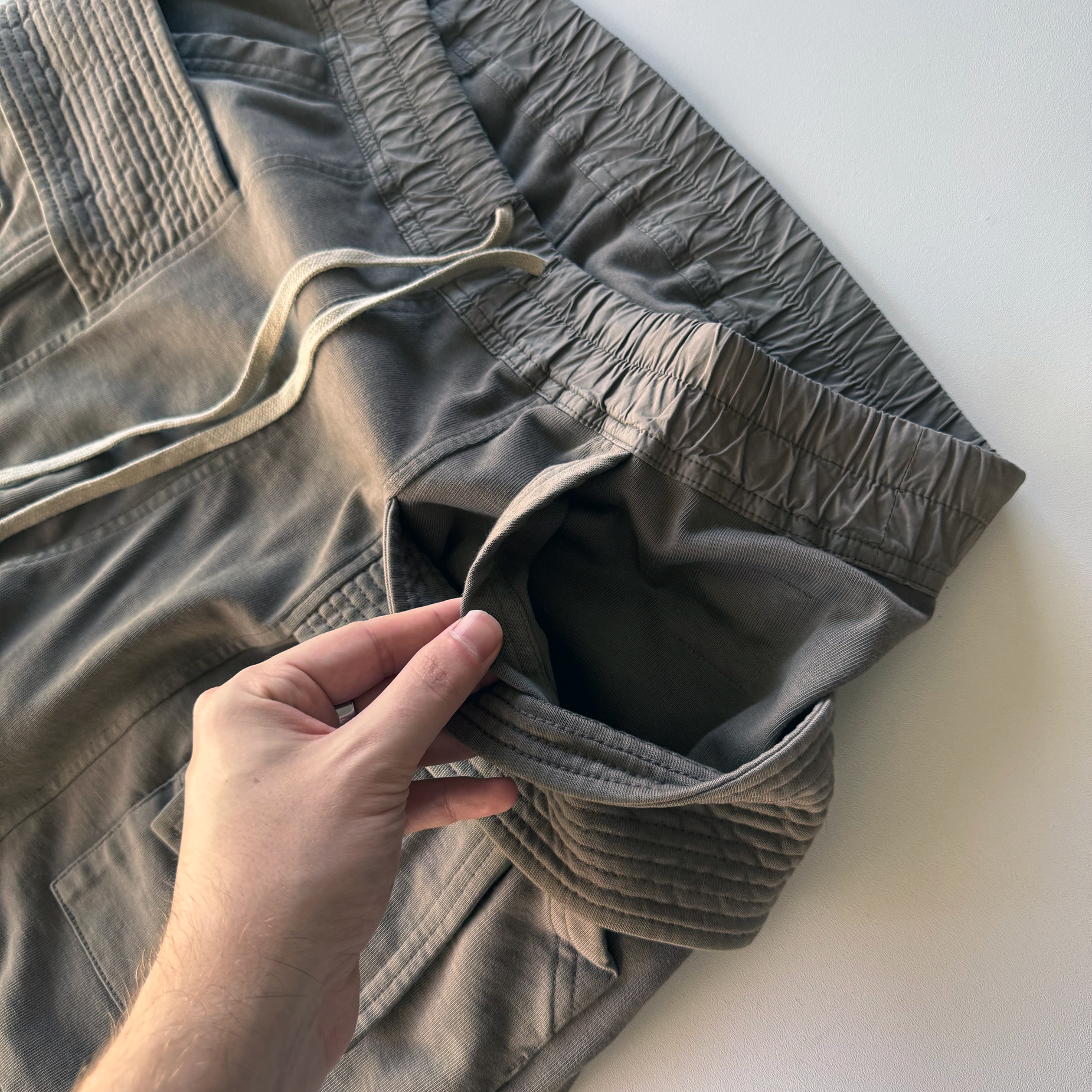 Rick Owens DRKSHDW Dust Creatch Cargos