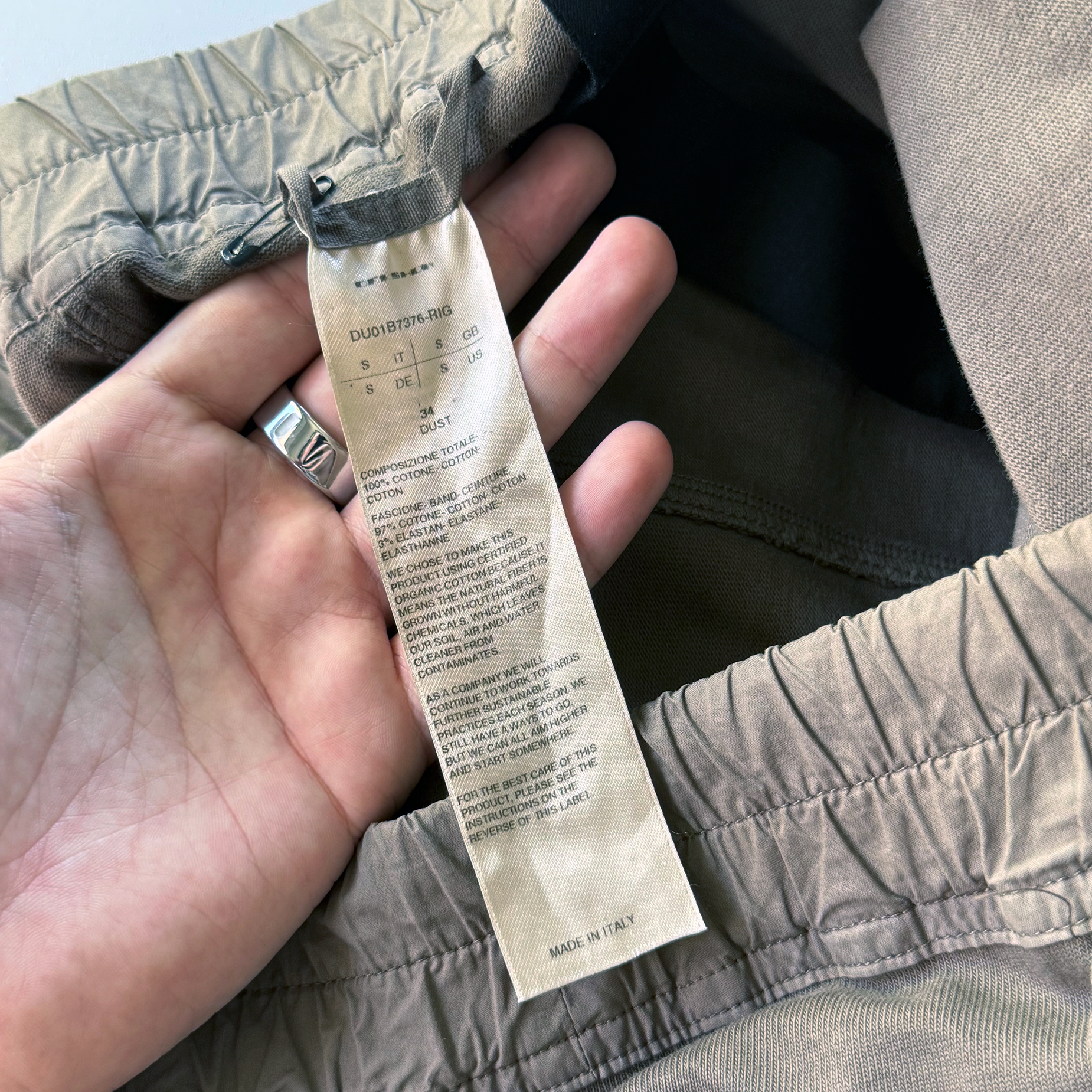 Rick Owens DRKSHDW Dust Creatch Cargos