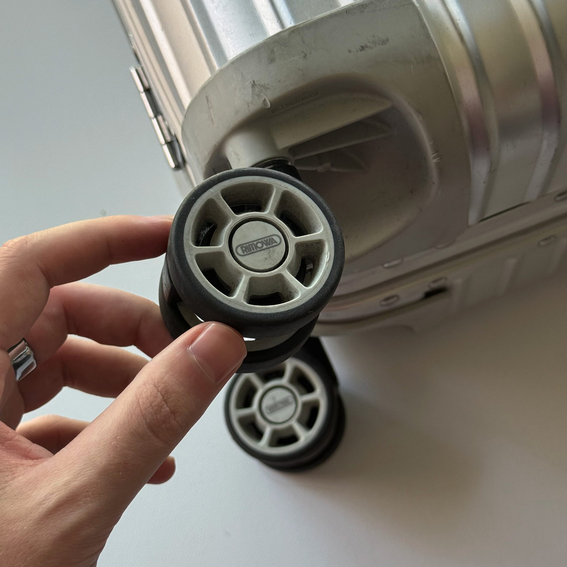 Rimowa Cabin Carry On OG Aluminum Suitcase