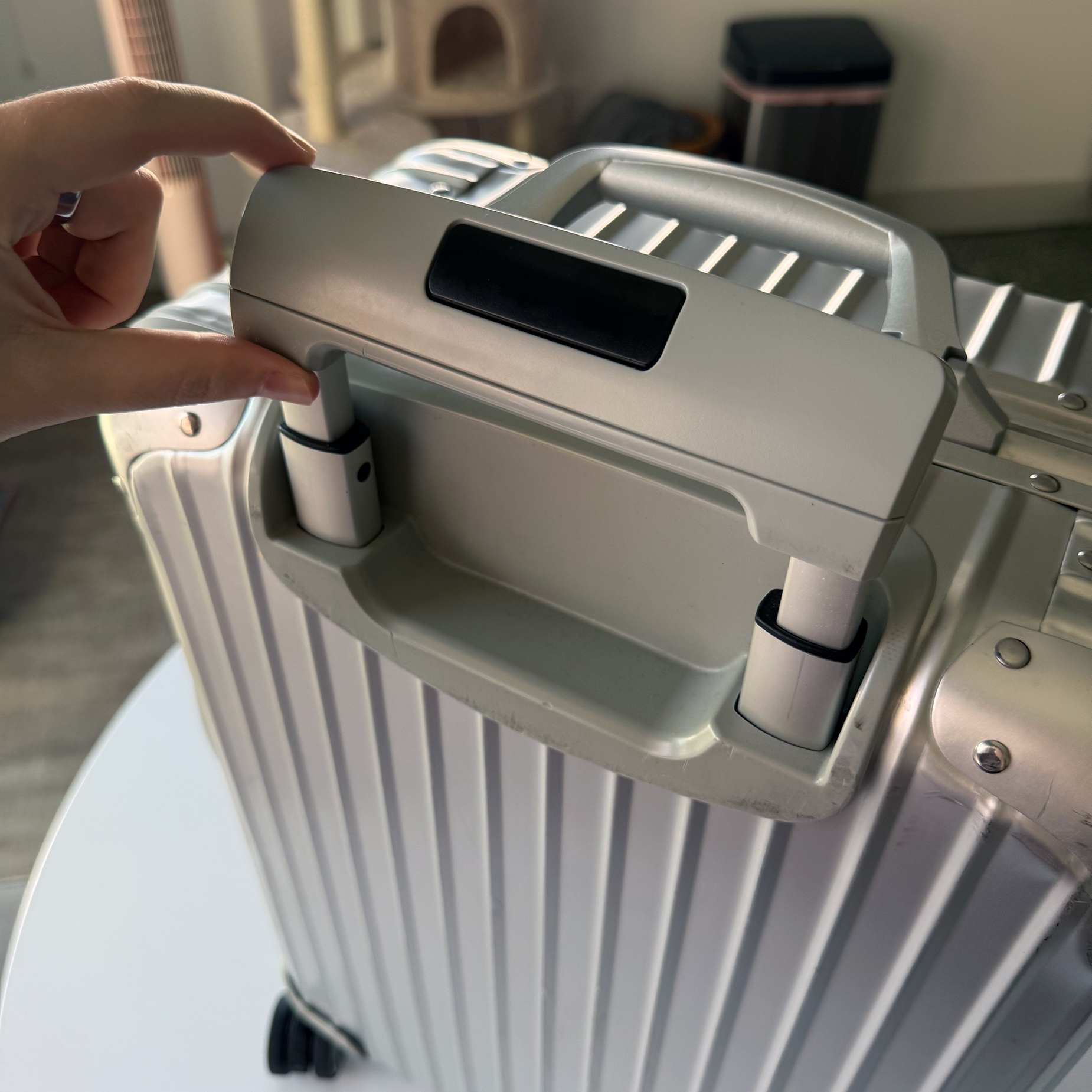 Rimowa Cabin Carry On OG Aluminum Suitcase
